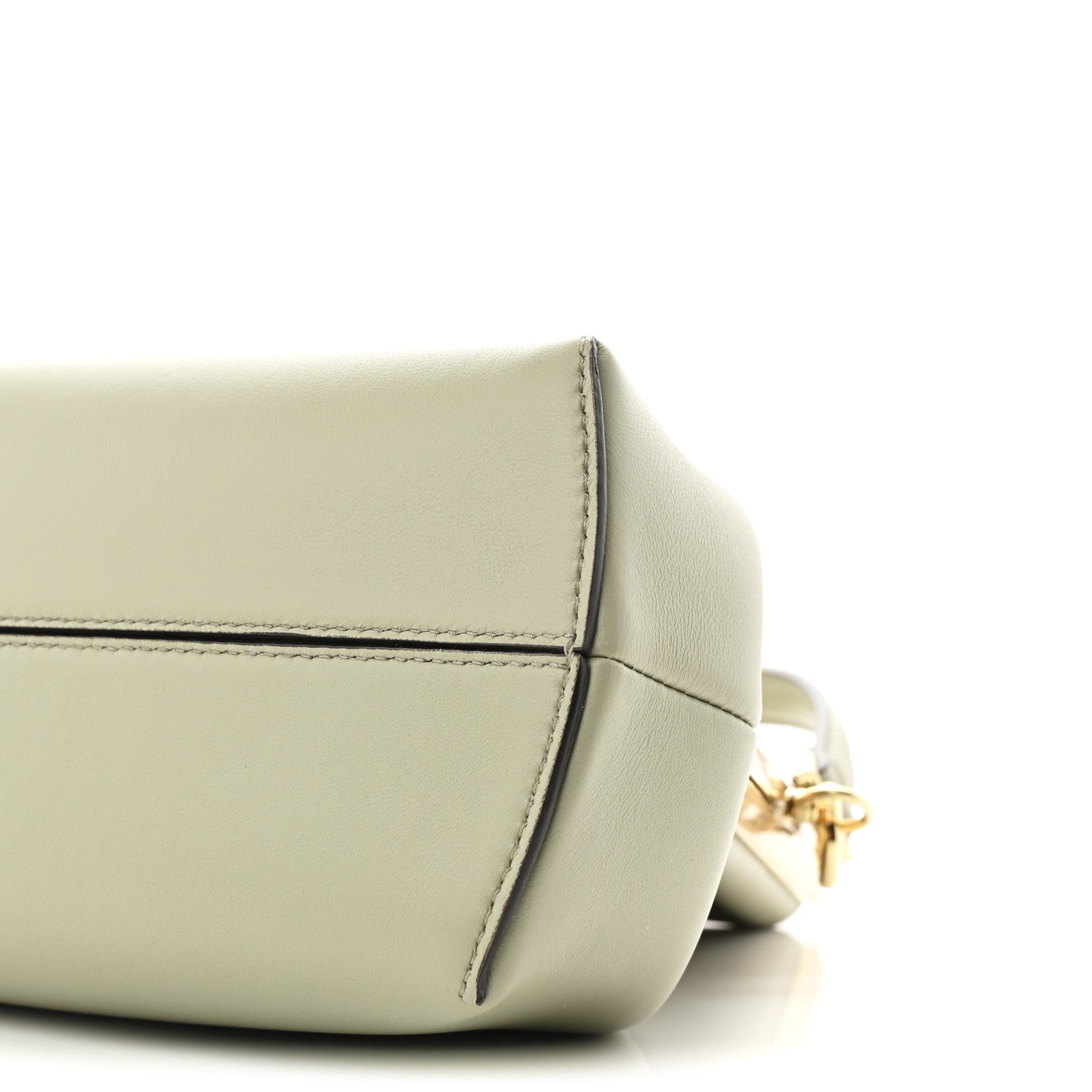 Shiny Nappa Midi Fendi First Green Tea