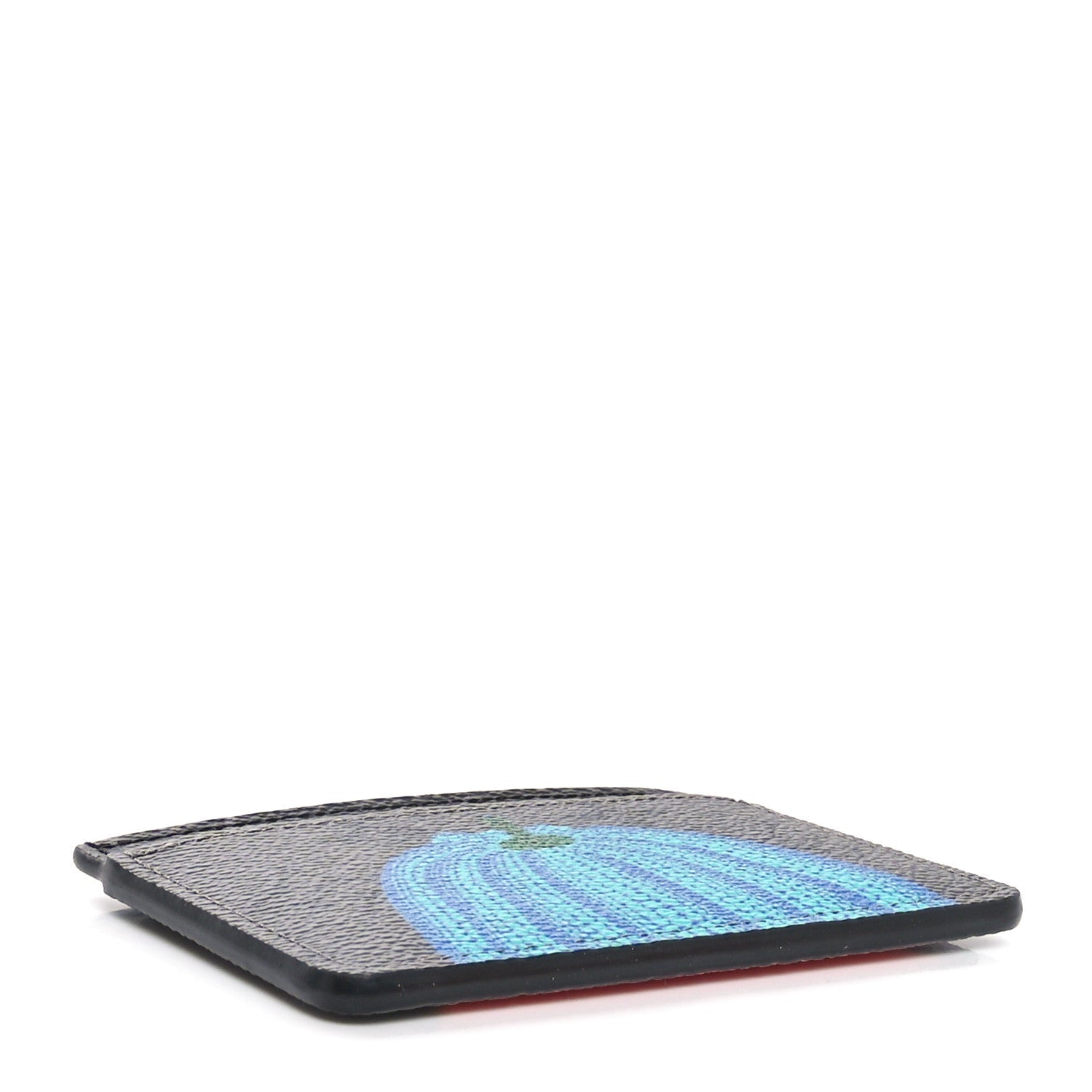 LV X YK Monogram Eclipse Reverse Pumpkin Card Holder