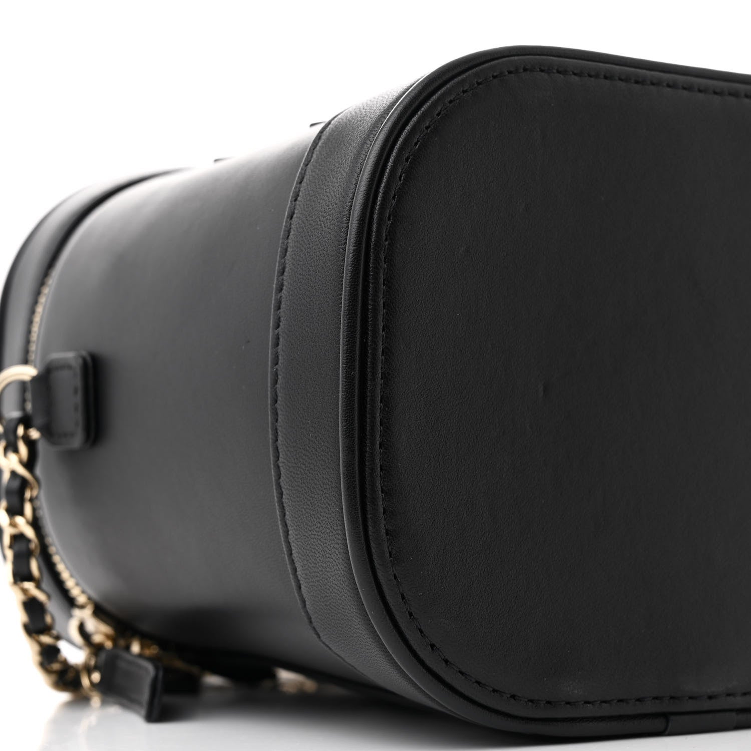 Lambskin Timeless Vanity Cosmetic Case Black