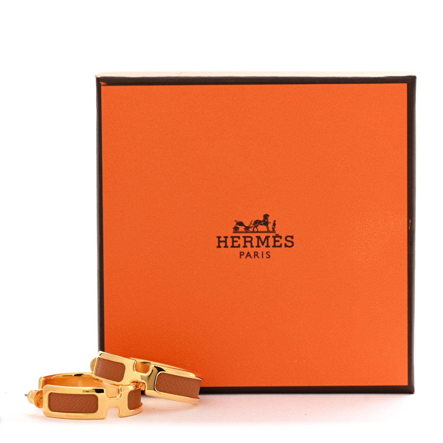 Epsom Olympe Hoop Earrings Gold