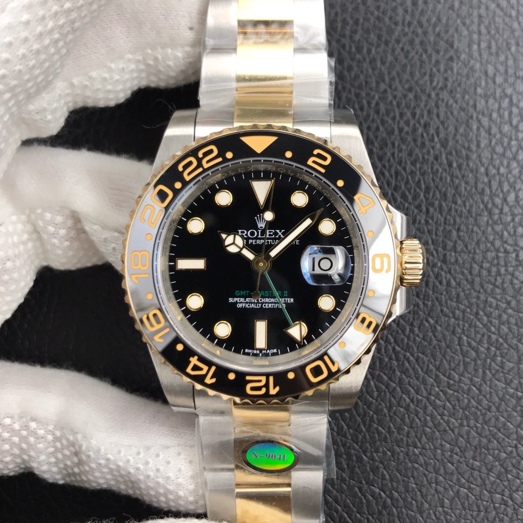 GMT-MASTER II STAINLESS STEEL YELLOW GOLD