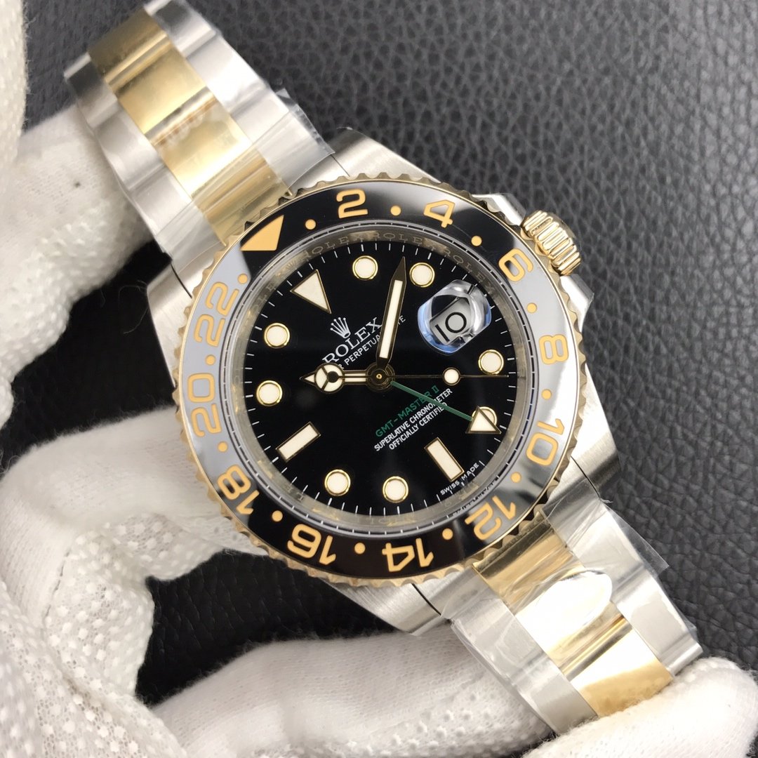 GMT-MASTER II STAINLESS STEEL YELLOW GOLD