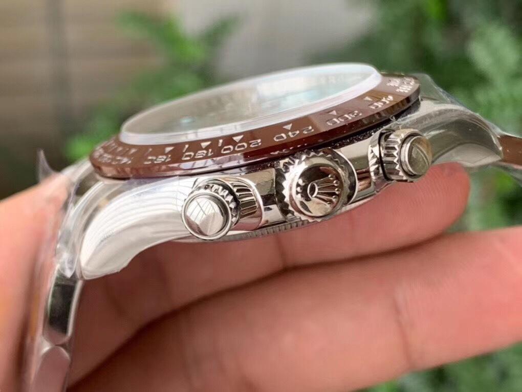 DAYTONA 116520 CUSTOM ICE BLUE CERAMIC ARABIC