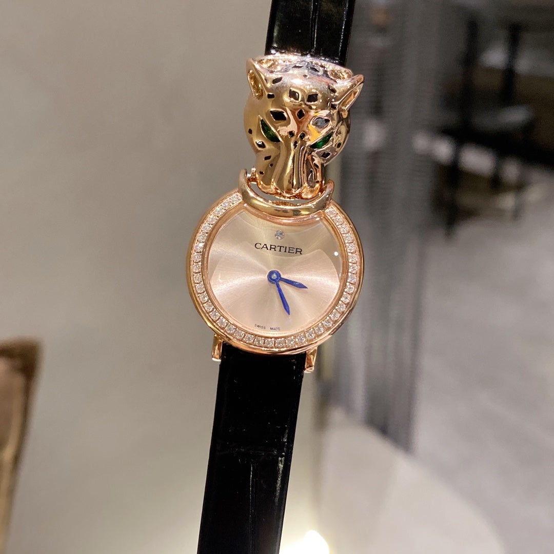 LA PANTHERE 23.6MM QUARTZ SMALL MODEL ROSE GOLD