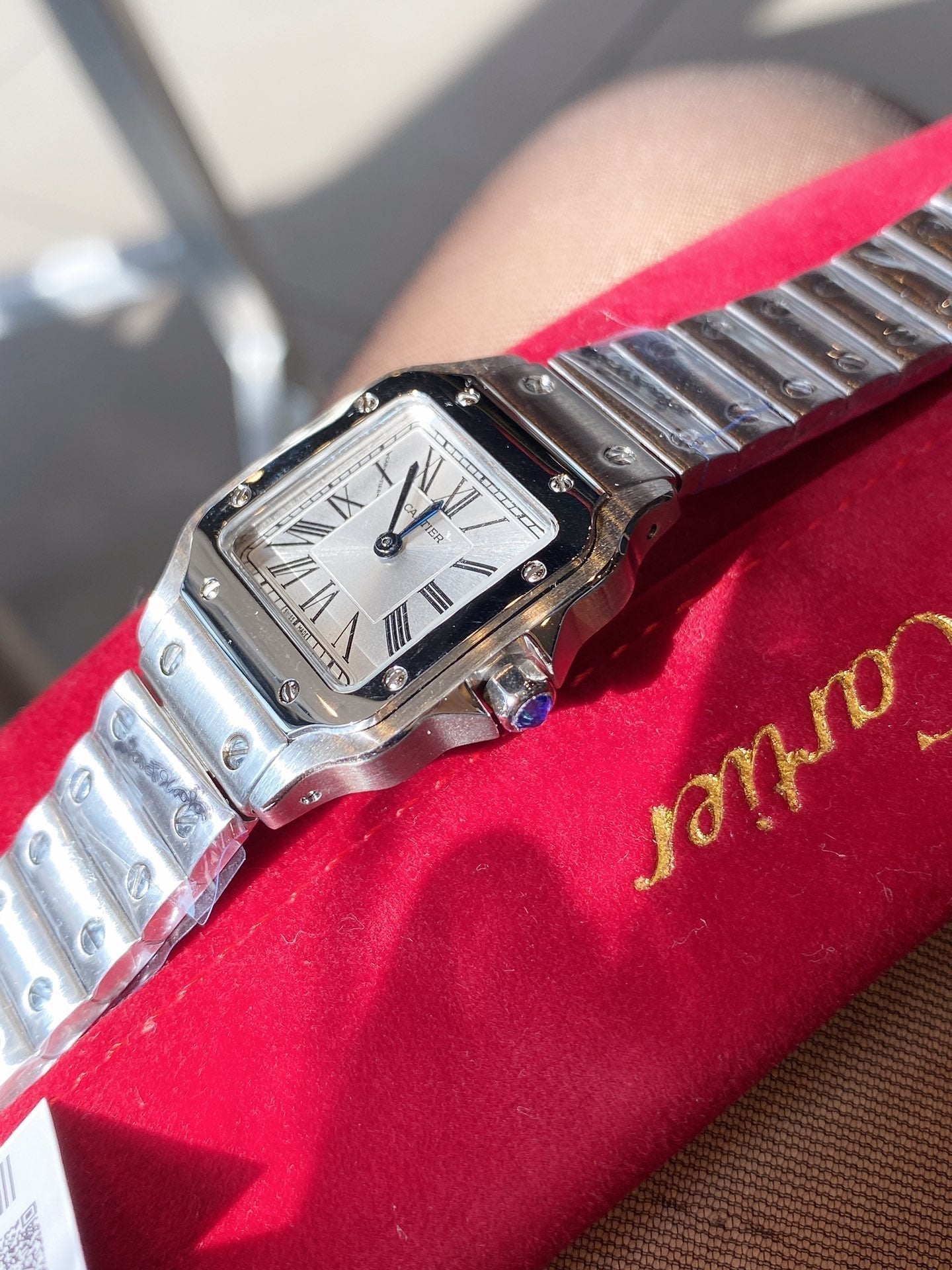 SANTOS DE CARTIE 27MM QUARTZ DIAMOND NUMERALS