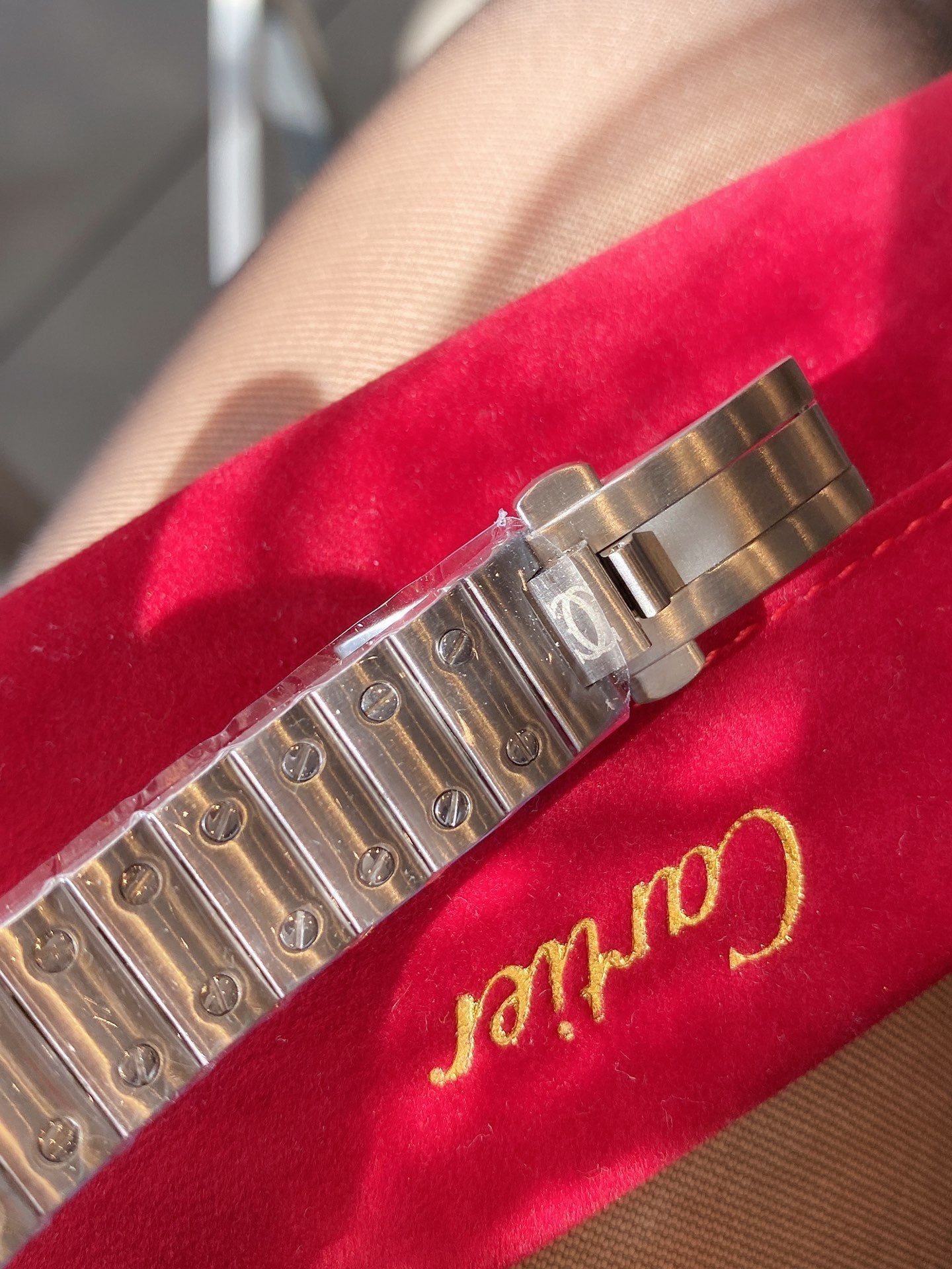 SANTOS DE CARTIE 27MM QUARTZ DIAMOND NUMERALS