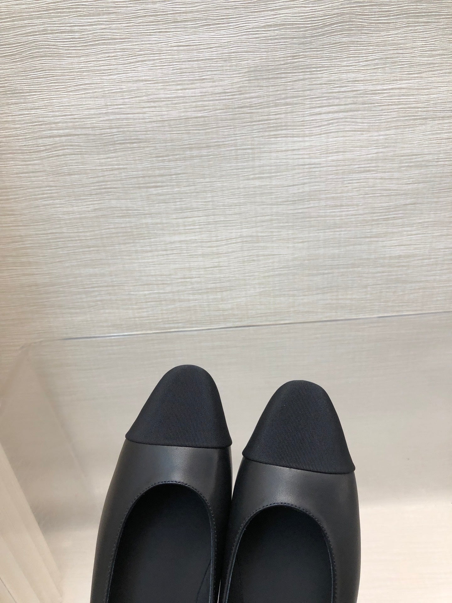 mary janes black lambskin grosgrain