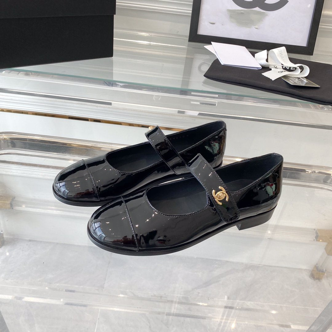 mary janes black patent calfskin