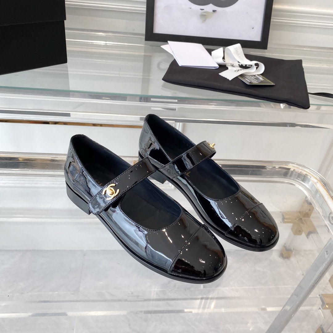 mary janes black patent calfskin