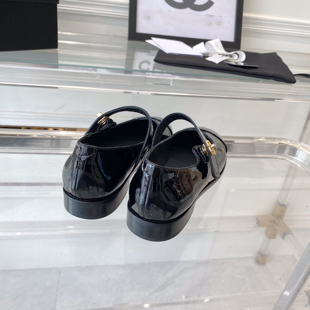 mary janes black patent calfskin