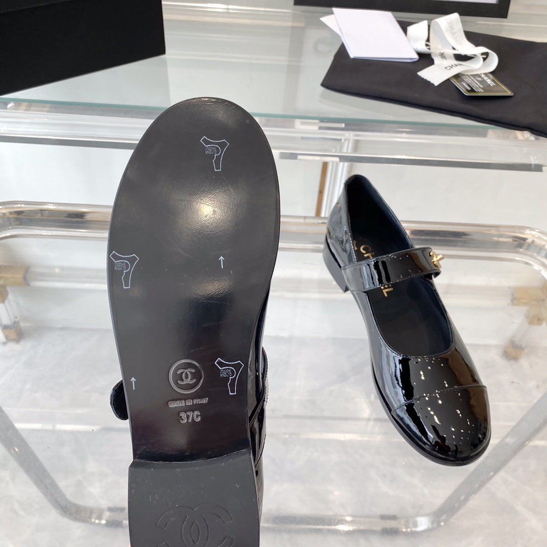 mary janes black patent calfskin
