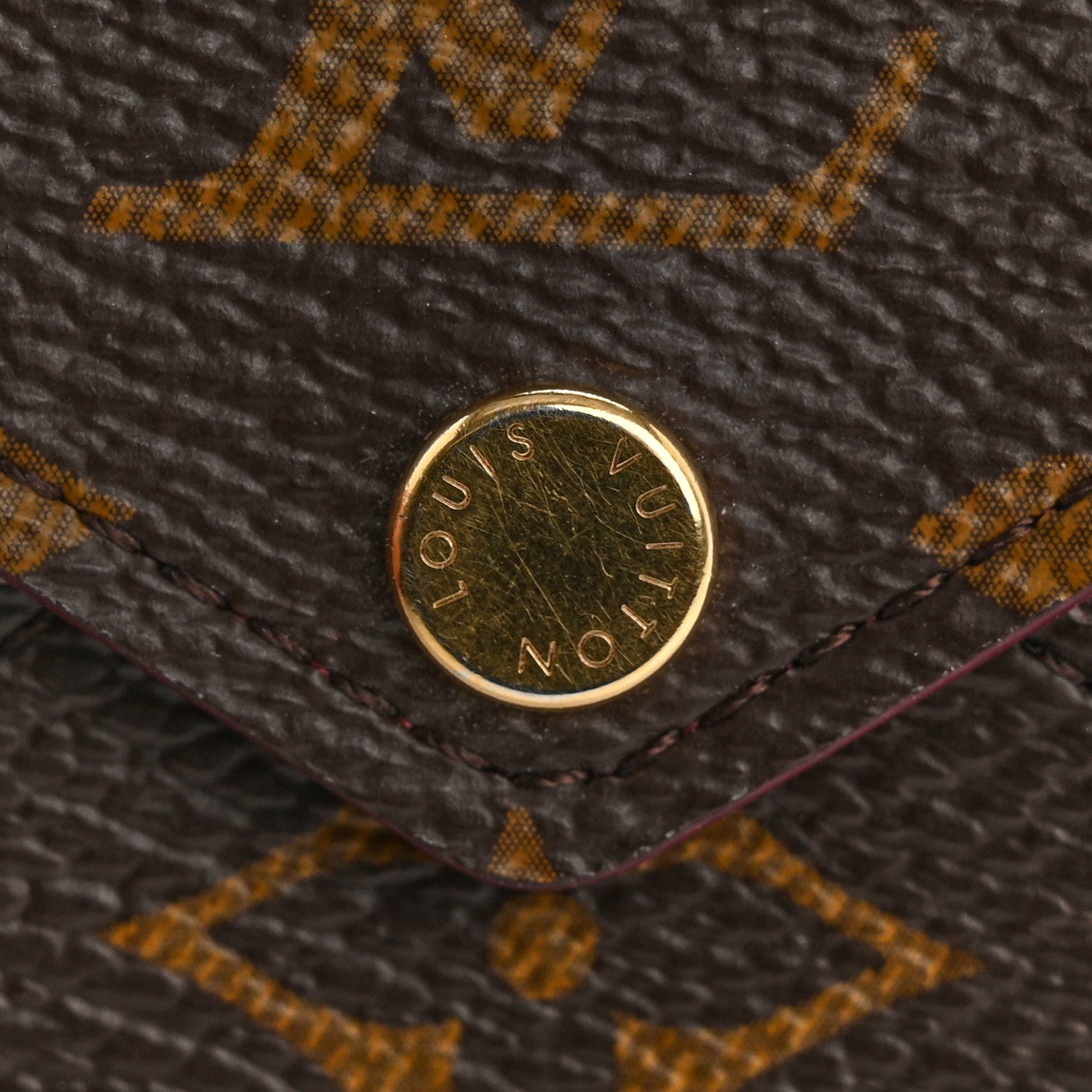 Monogram Small Kirigami Pochette Insert Fuchsia