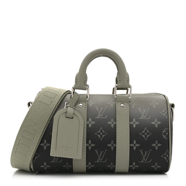 Monogram Gradient Keepall Bandouliere 25 Khaki