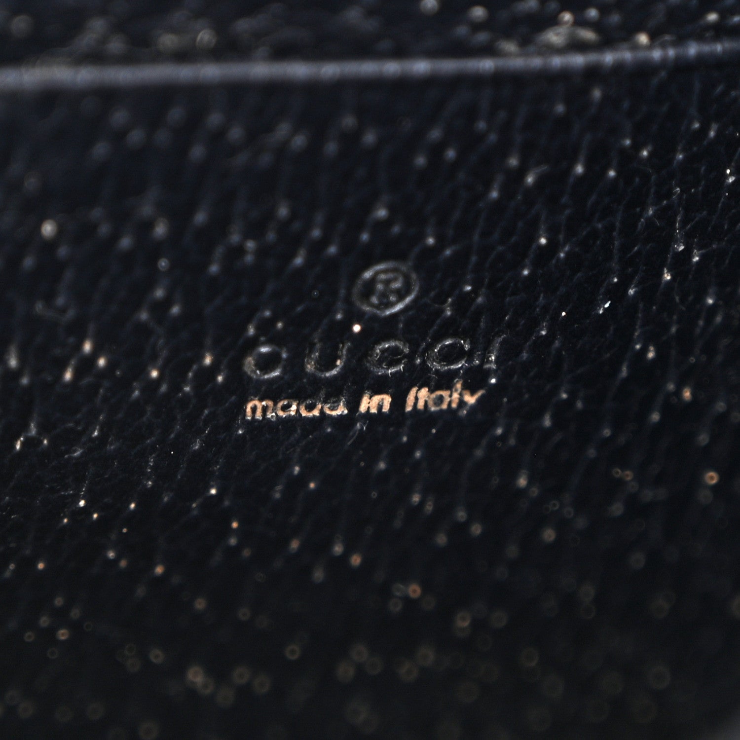 GG Supreme Monogram Textured Dollar Calfskin Mini Dionysus Chain Wallet Beige Blue