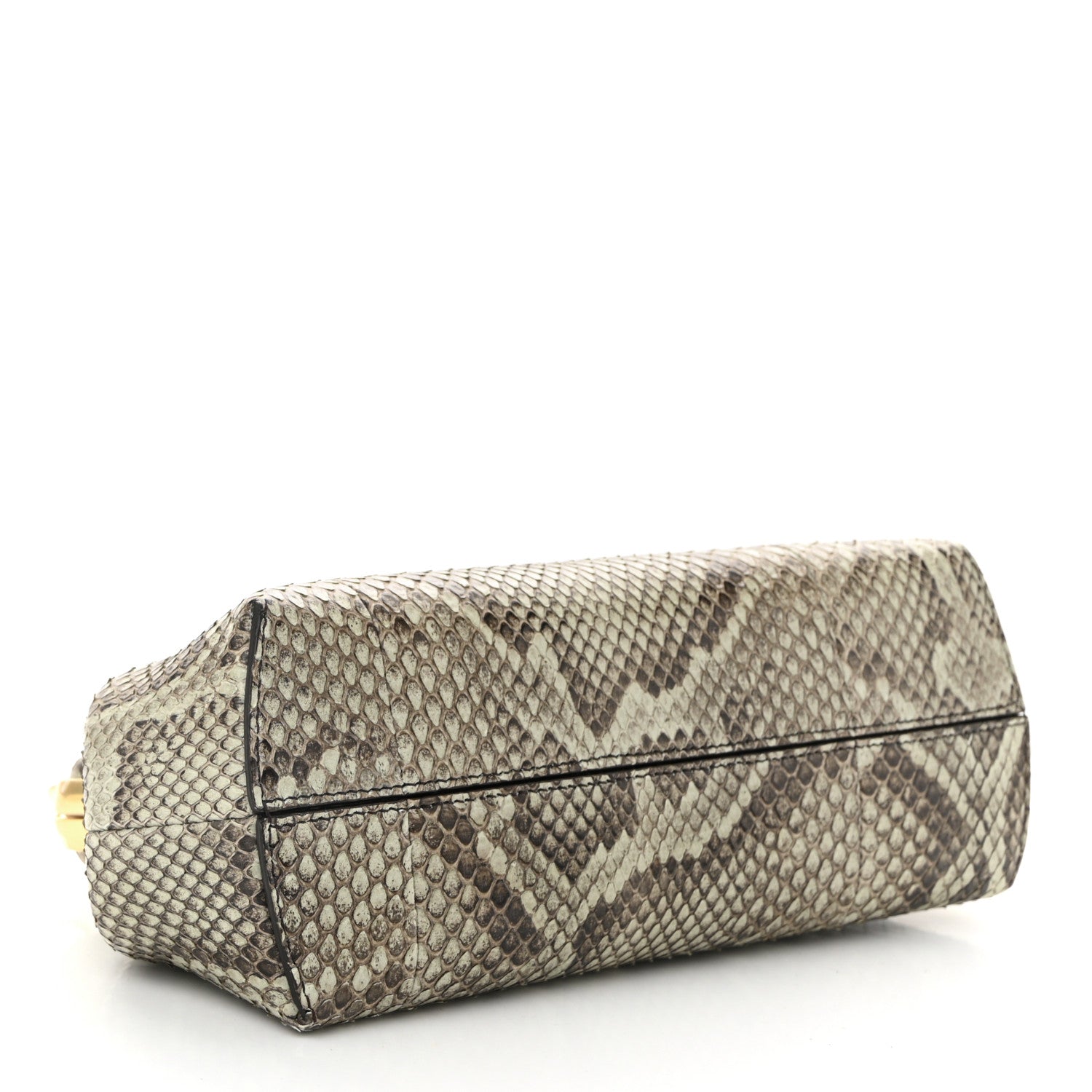 Snakeskin Small Fendi First Avocado Green