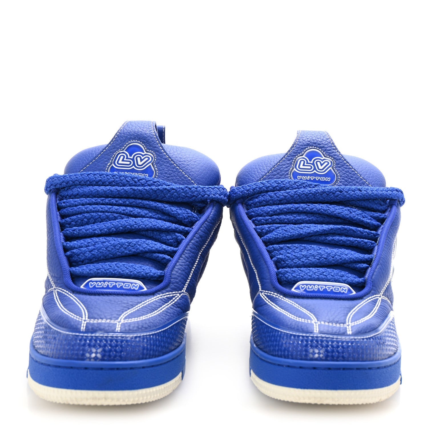 Mens LV Skate Sneakers 7.5 Blue