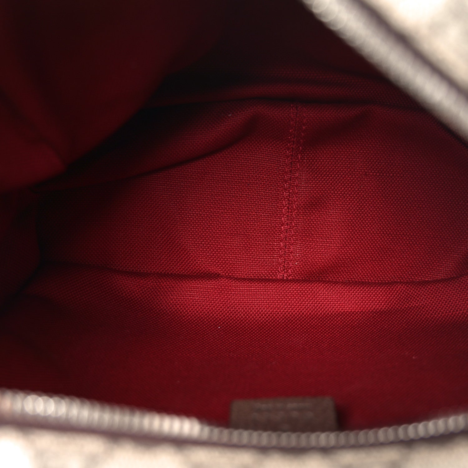 GG Supreme Monogram Textured Calfskin Square Messenger Bag Beige Ebony New Acero