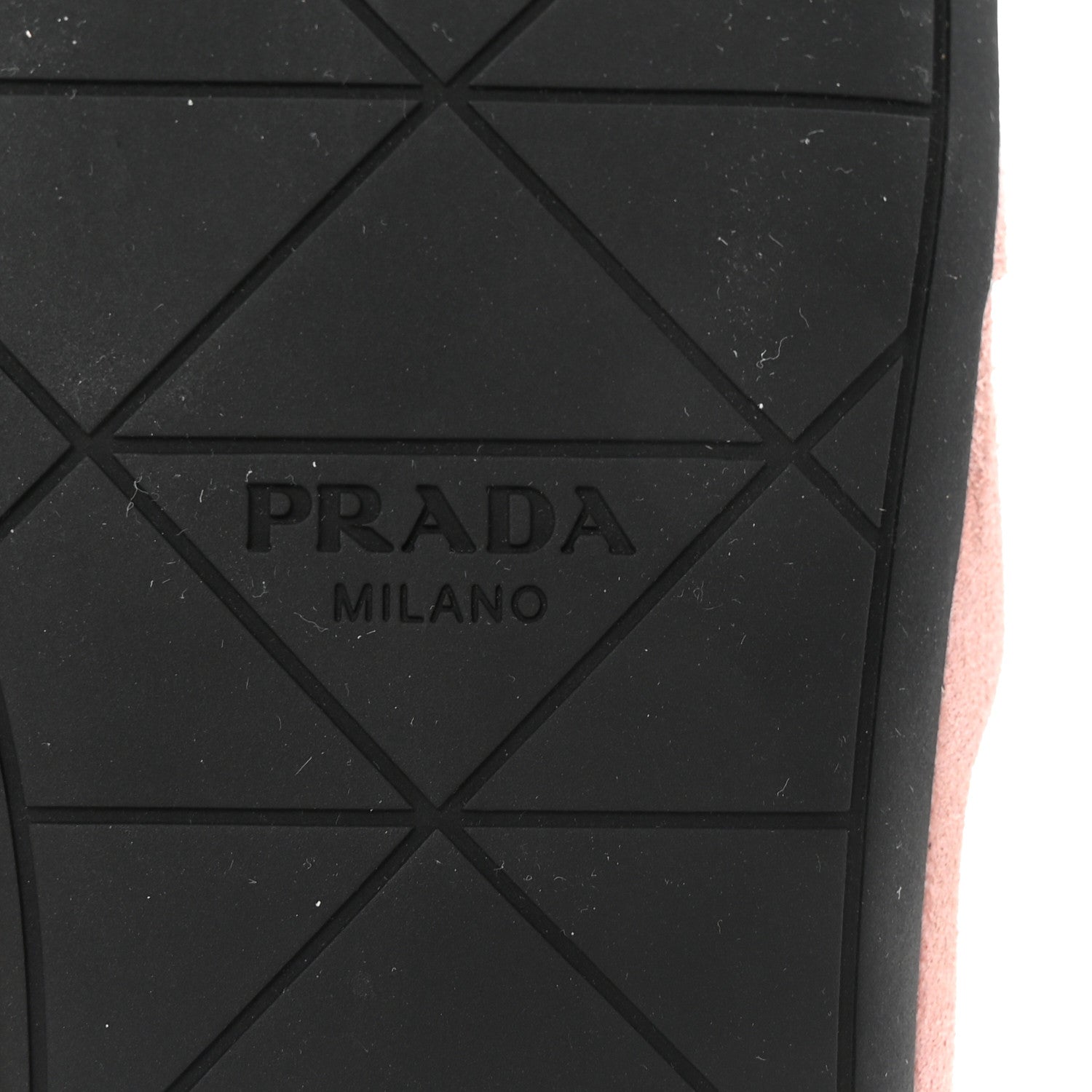 Re-Nylon Suede Collapse Sneakers 40 Pink