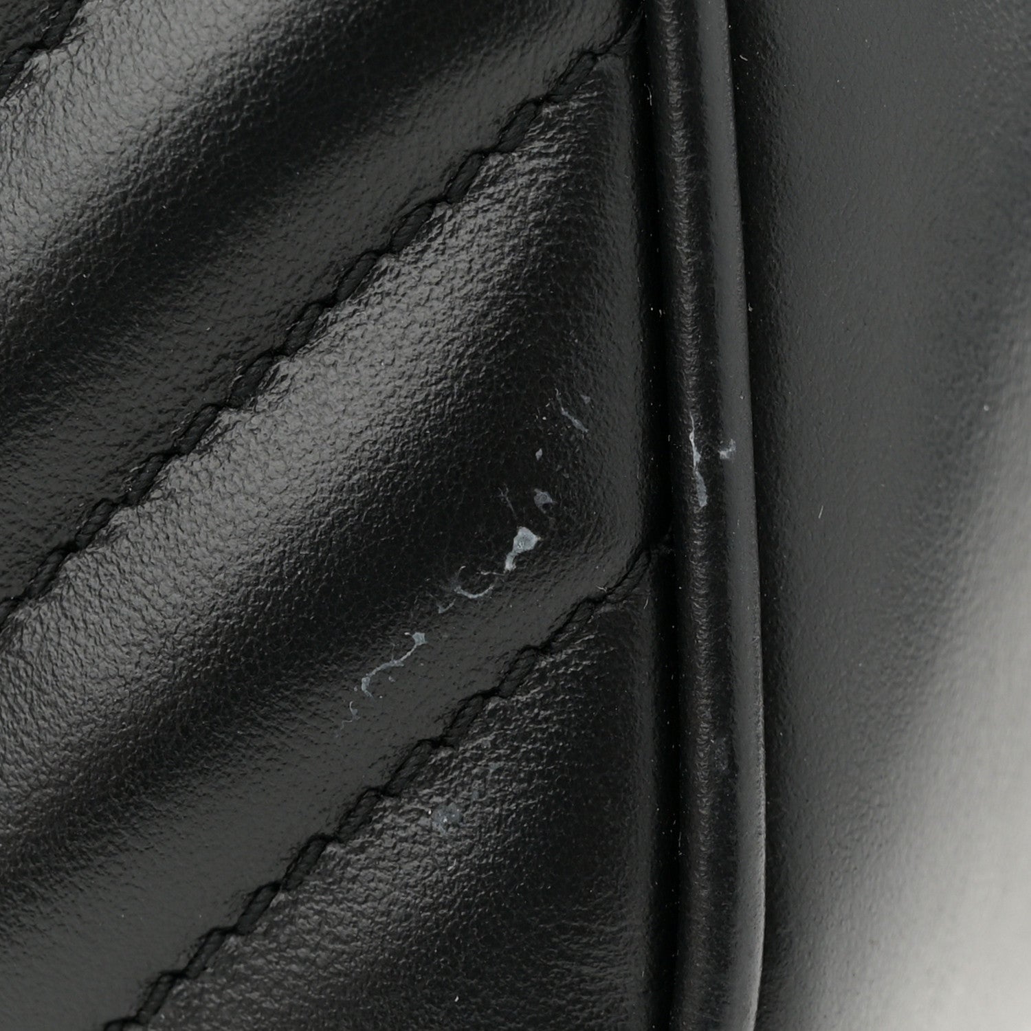 Calfskin Matelasse Monogram Lou Camera Bag Black