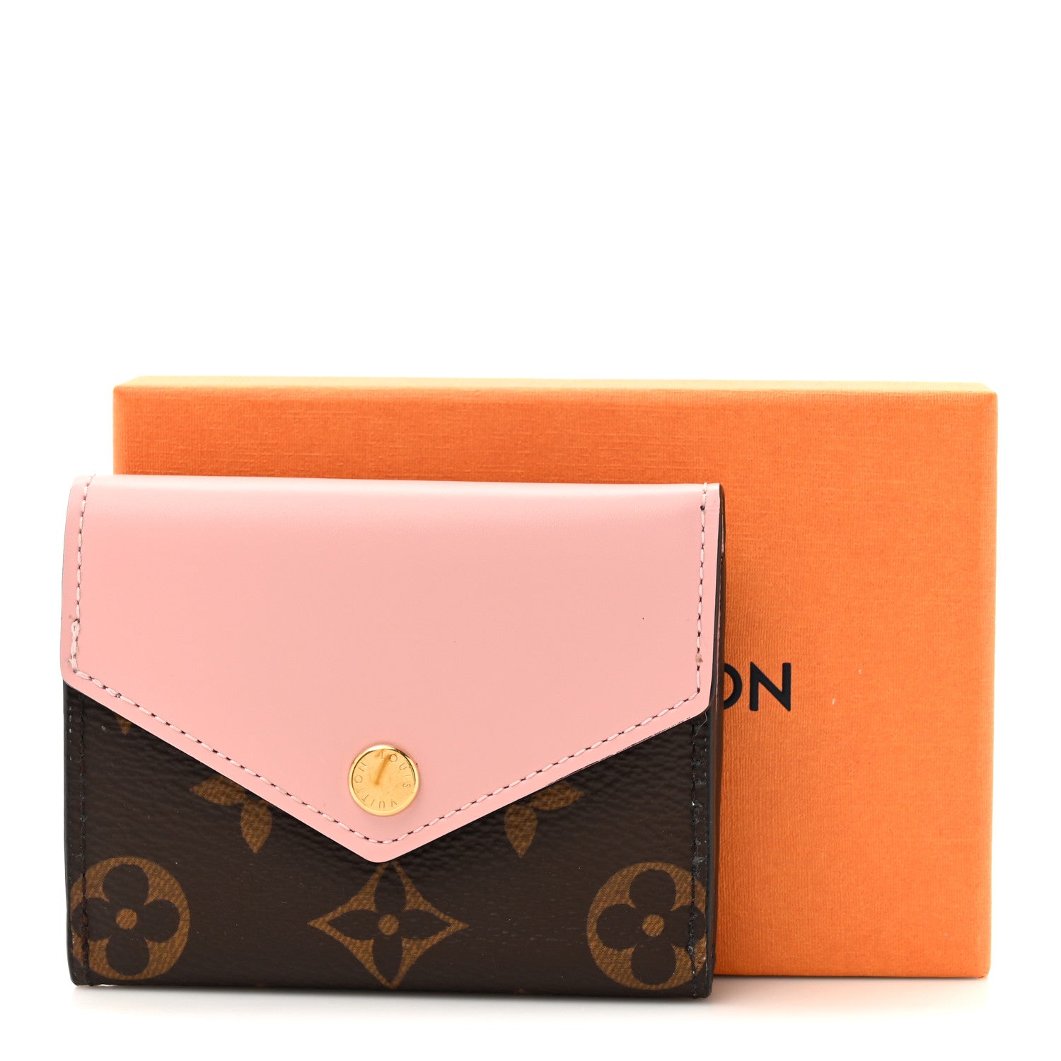 Monogram Zoe Wallet Rose Ballerine