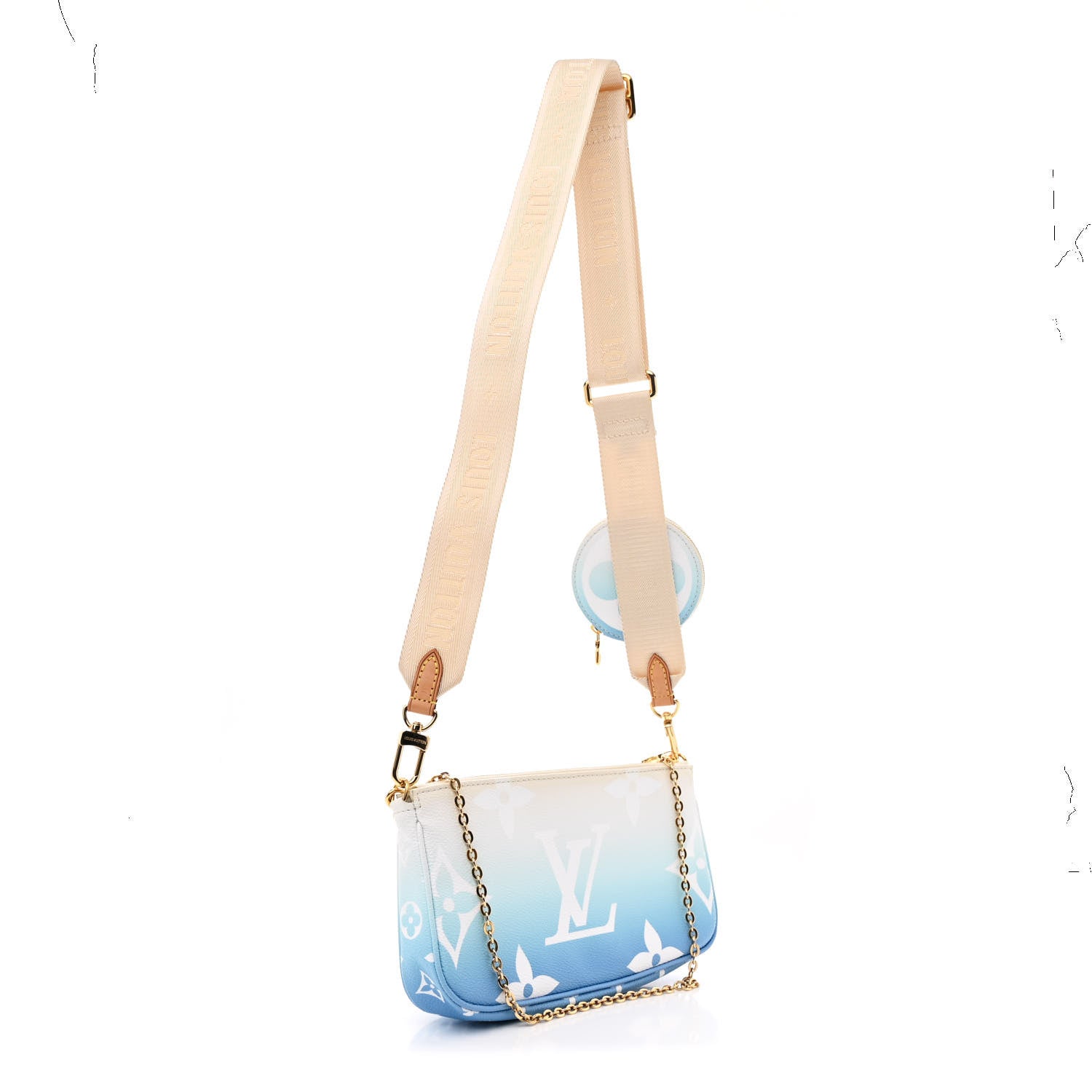 Monogram Giant By The Pool Multi Pochette Accessories Blue