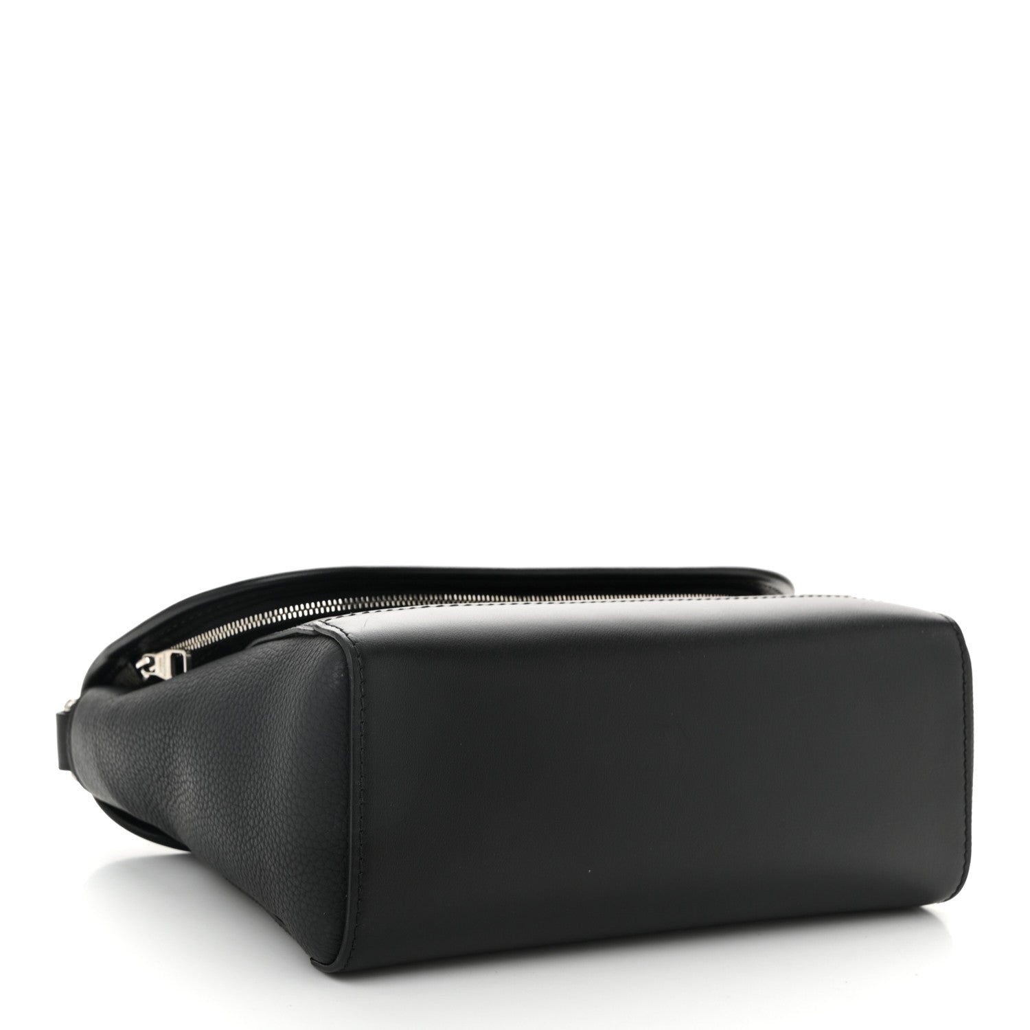 Grained Calfskin Monogram Pulse Messenger Khaki Black