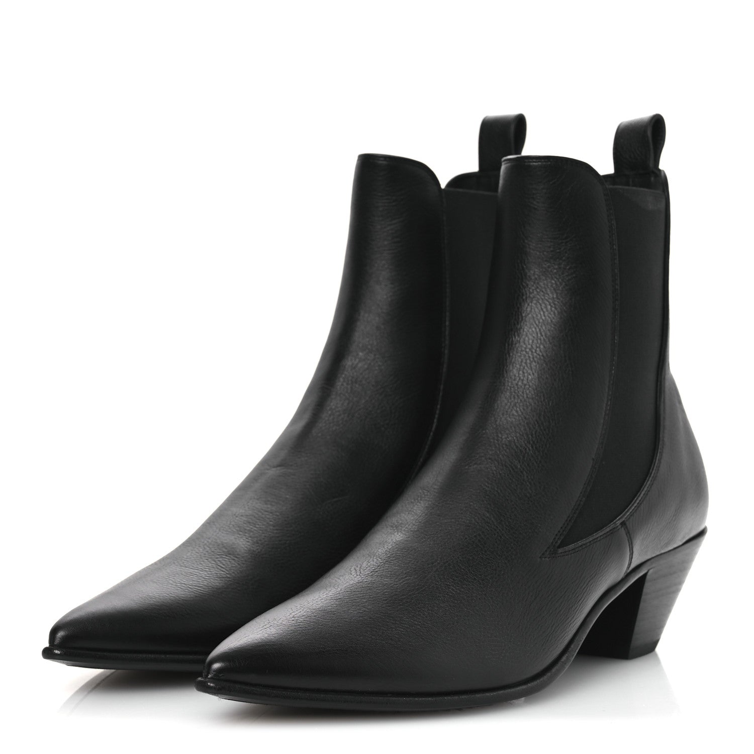 Calfskin Mens Banana 50 Boots 41.5 Black