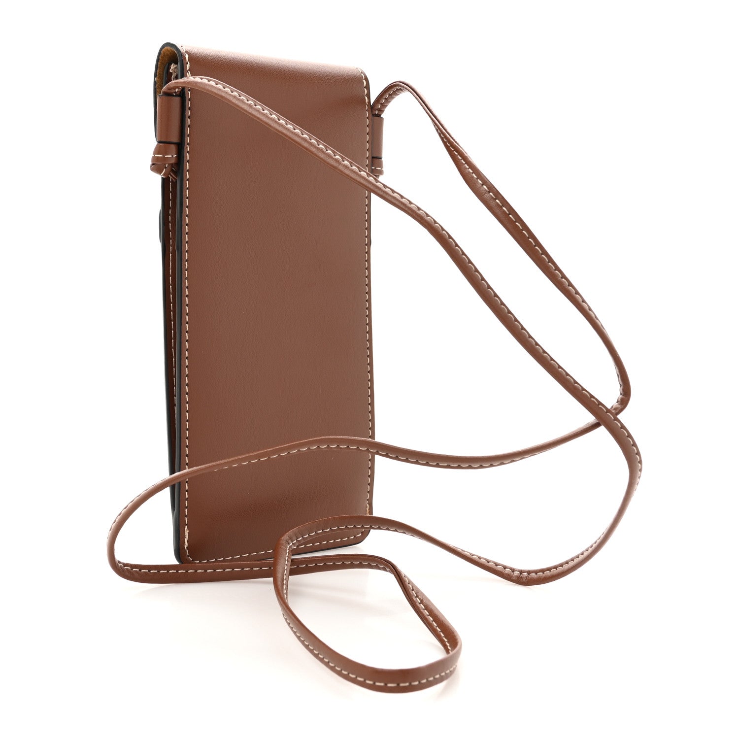 Smooth Calfskin Sunglasses Pouch Tan