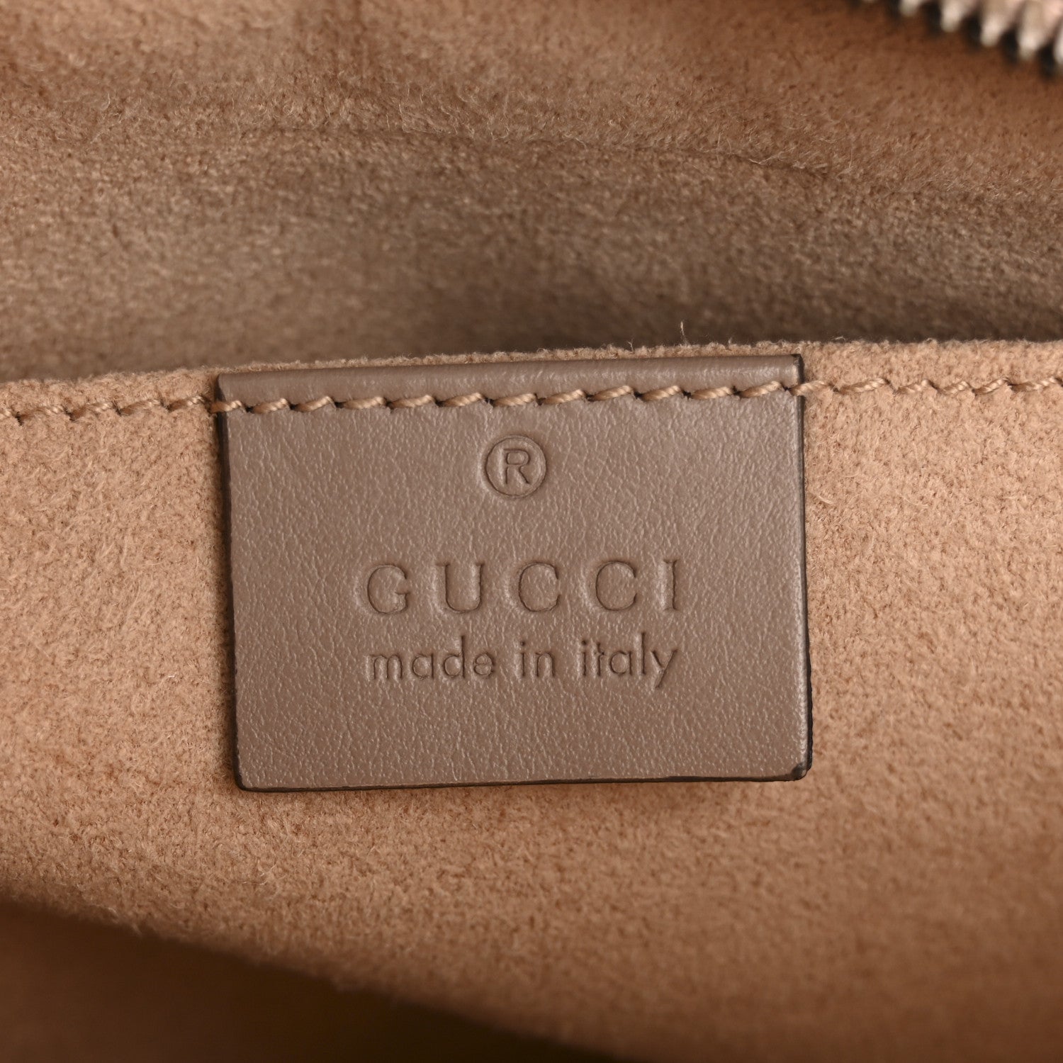 Calfskin Matelasse Small GG Marmont Chain Shoulder Bag Porcelain Rose