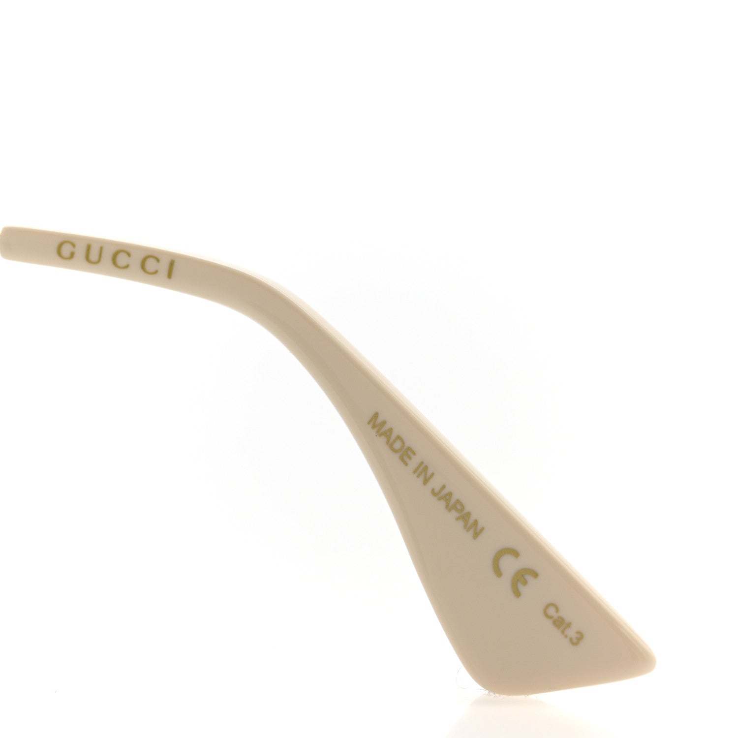 Metal Rectangular Guccify Frame Sunglasses GG0414S Gold