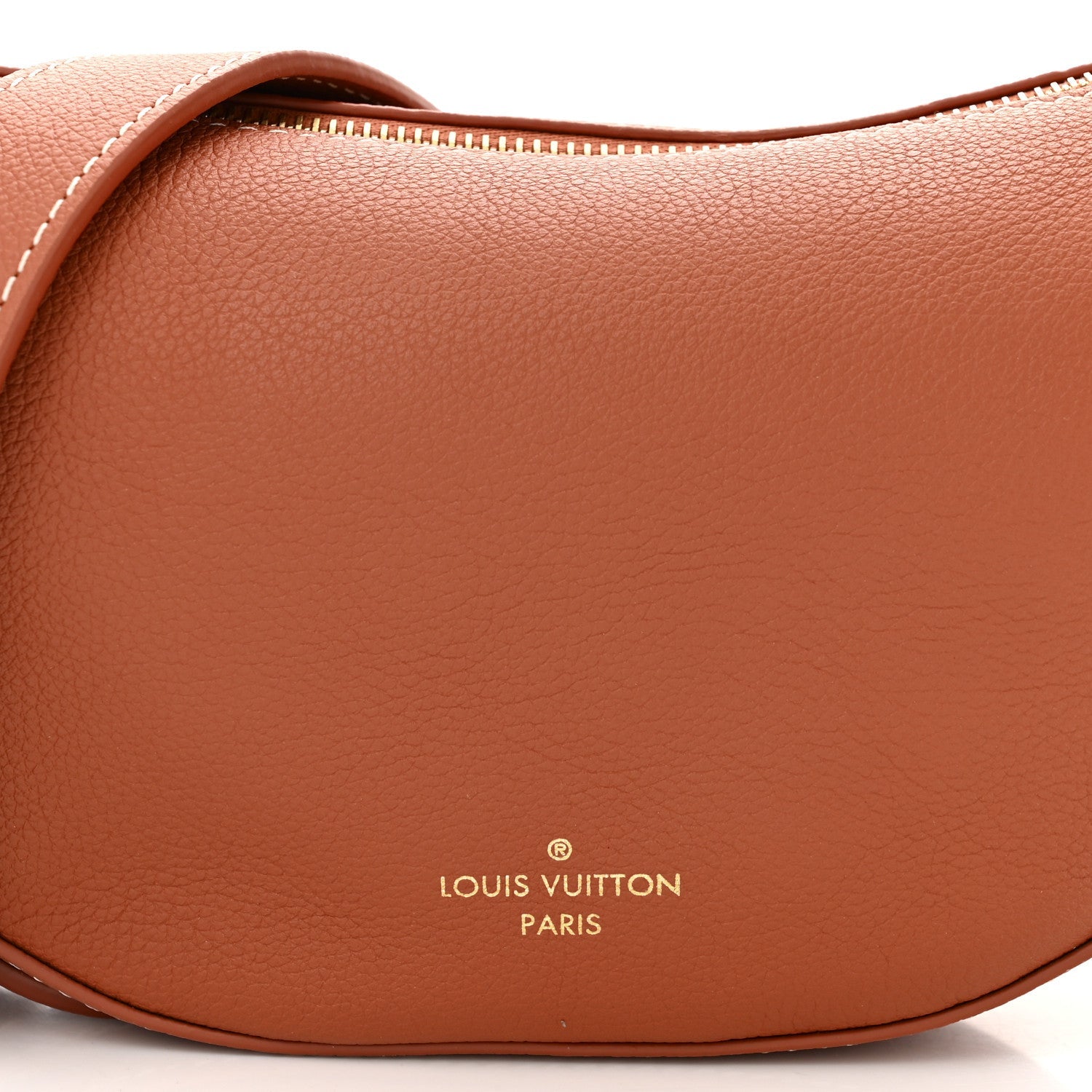 Smooth Calfskin Low Key Bumbag Cognac