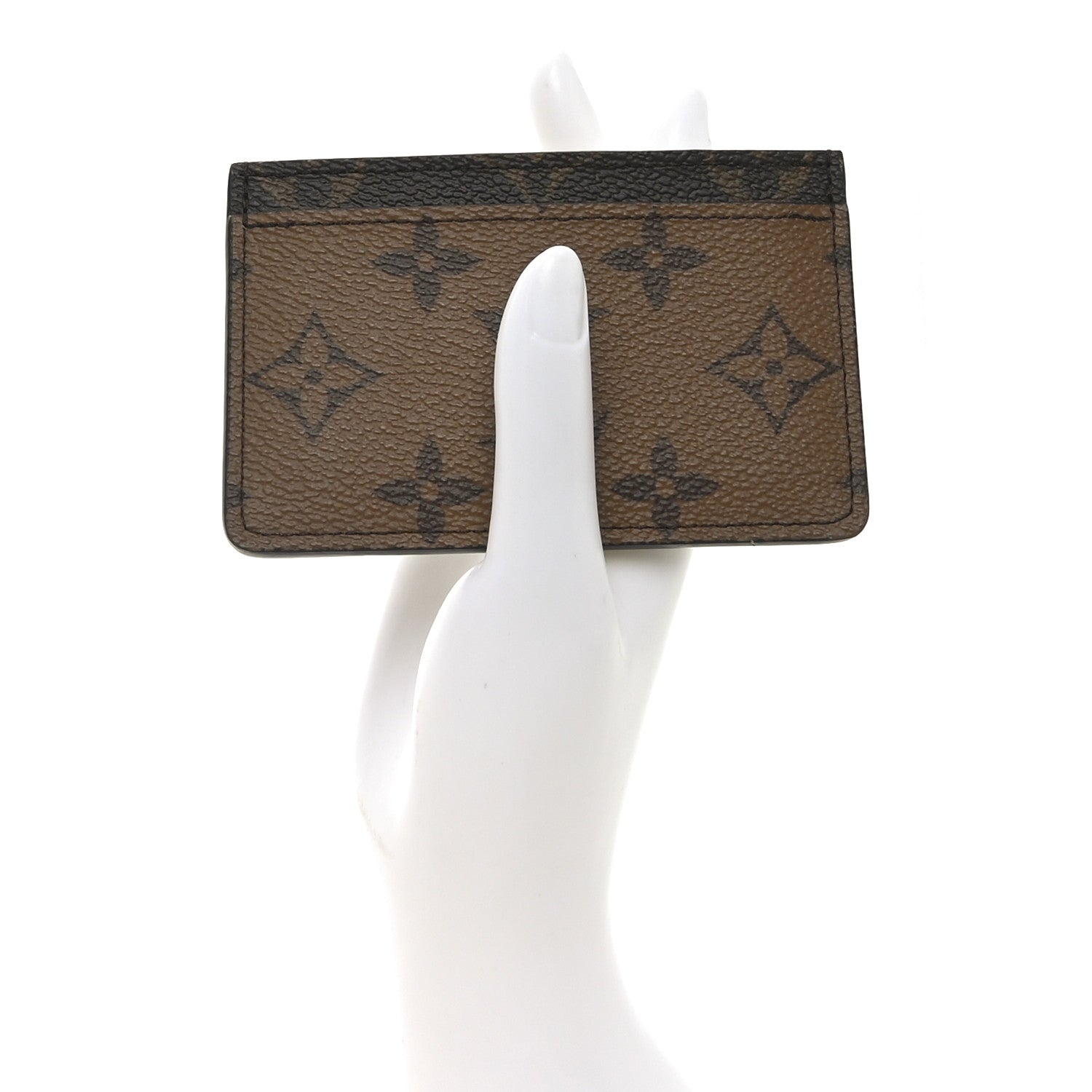 Reverse Monogram Card Holder