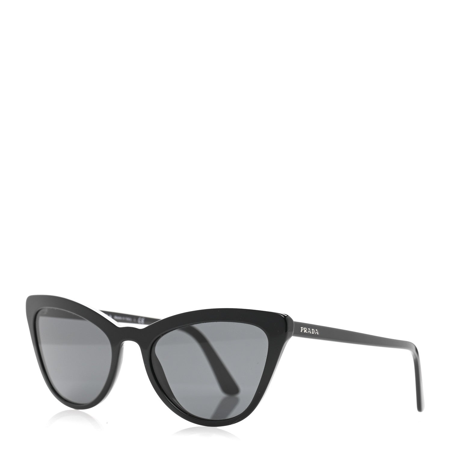 Acetate Cat Eye Sunglasses SPR 01V Black