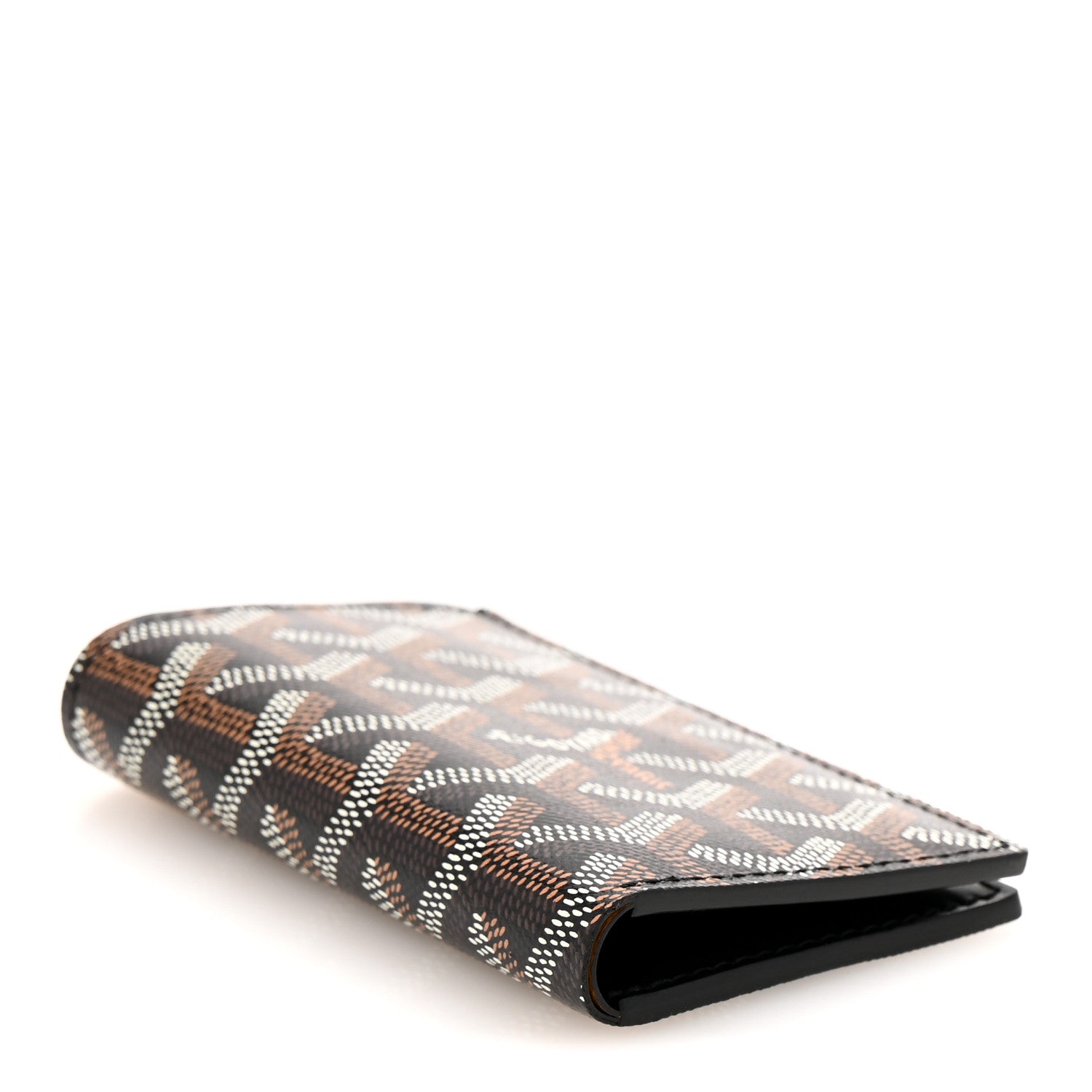 Goyardine Saint Pierre Card Holder Black