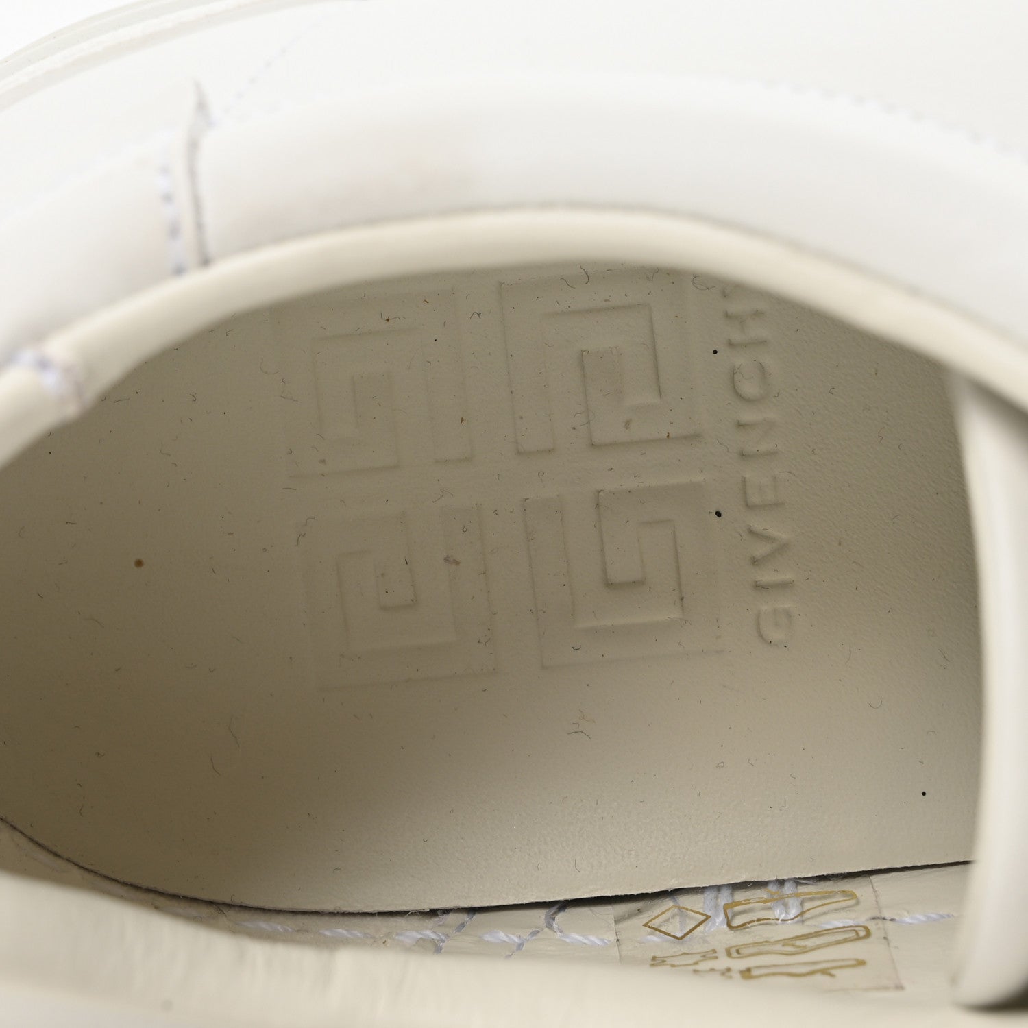 Calfskin Band Logo Mens Urban Street Sneakers 42 White Black