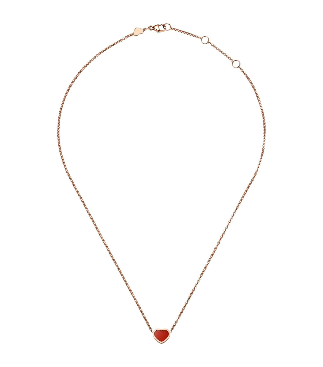 HEART PEDANT CARNELIAN NECKLACE