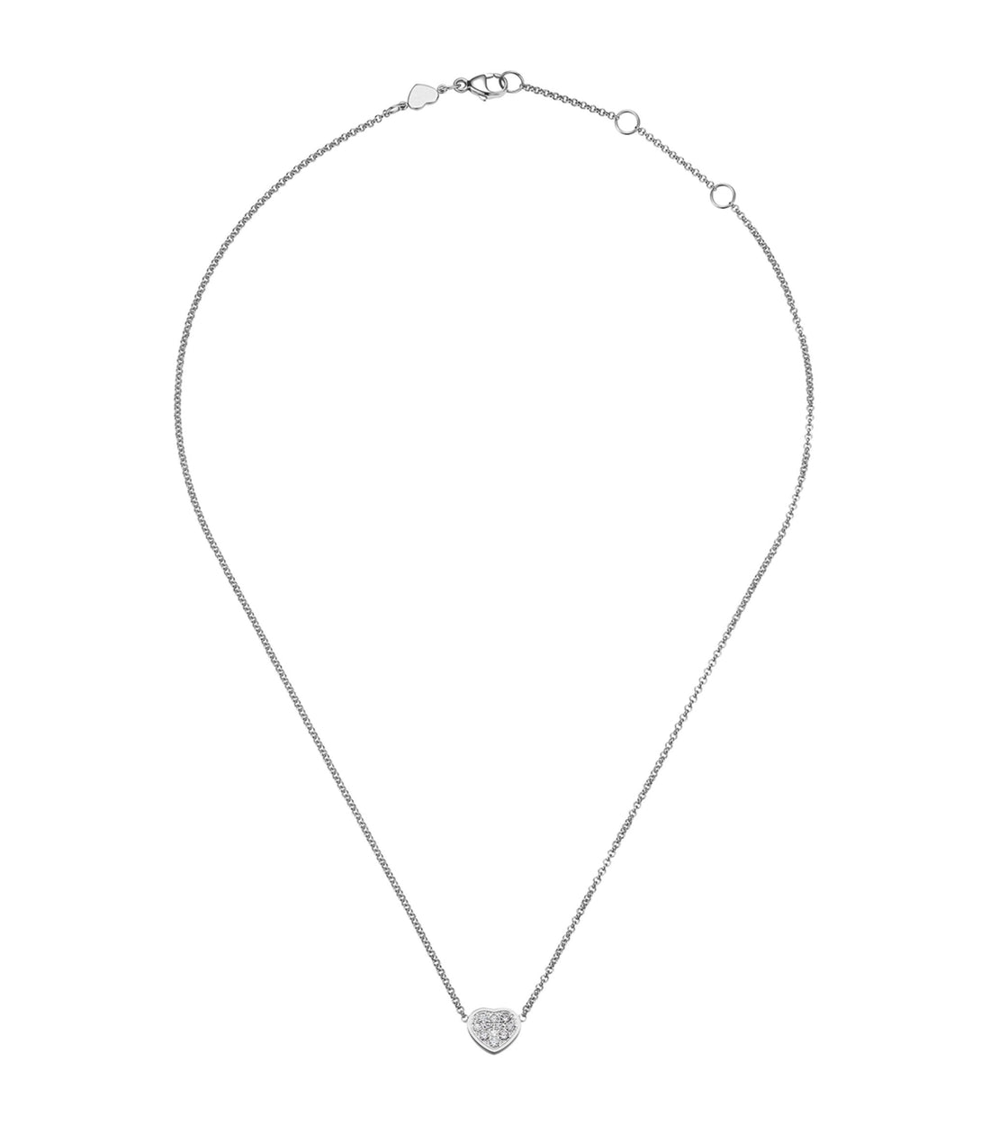 HEART PEDANT DIAMOND NECKLACE