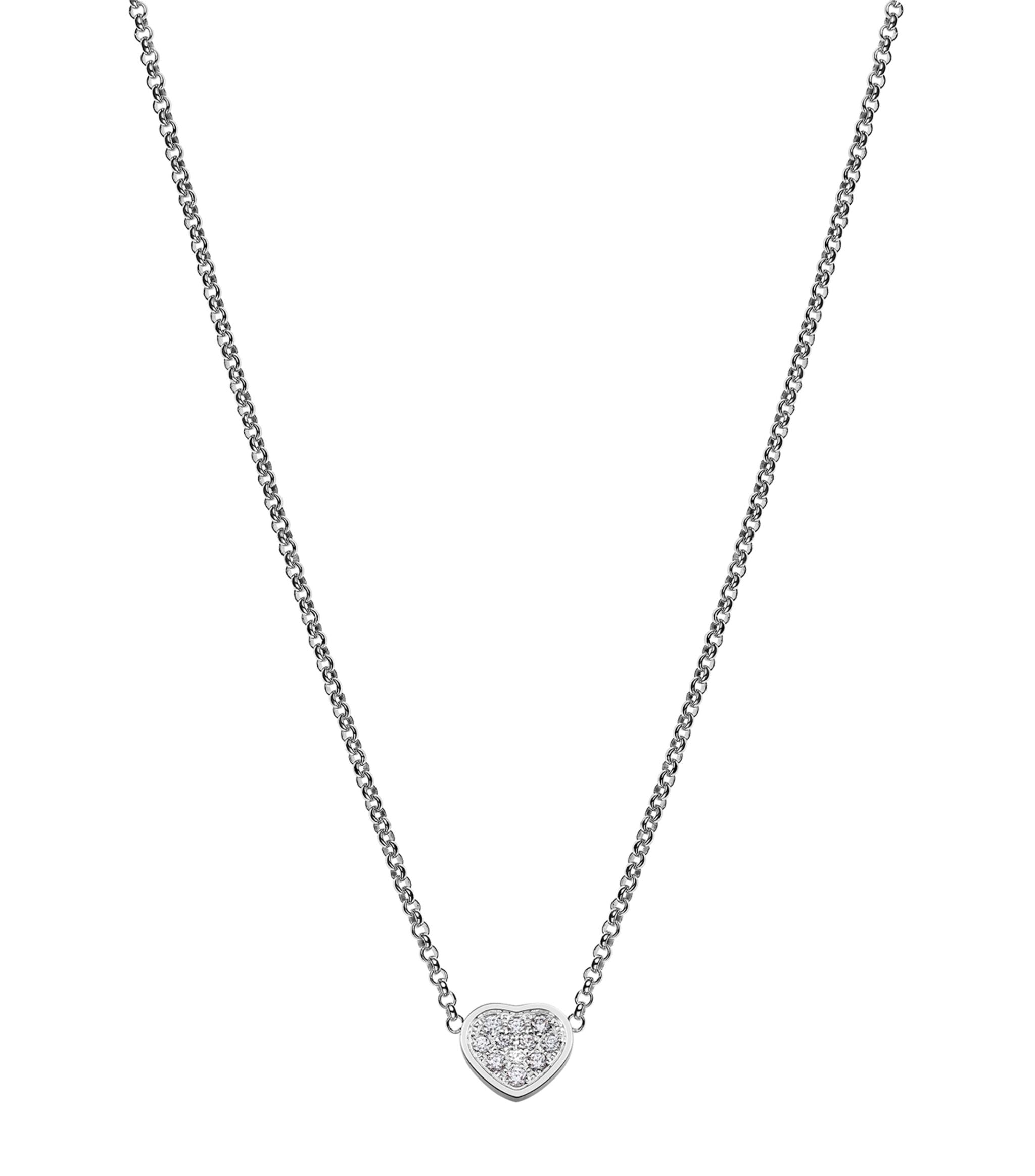 HEART PEDANT DIAMOND NECKLACE