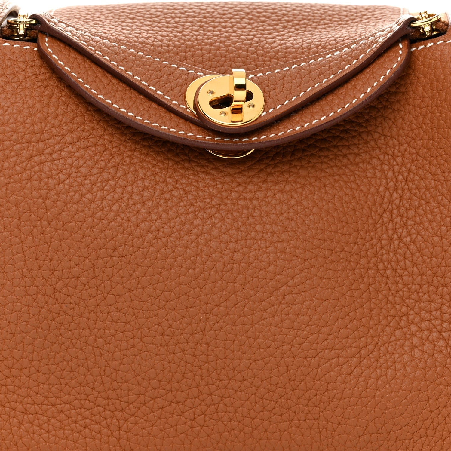 Taurillon Clemence Mini Lindy 20 Gold