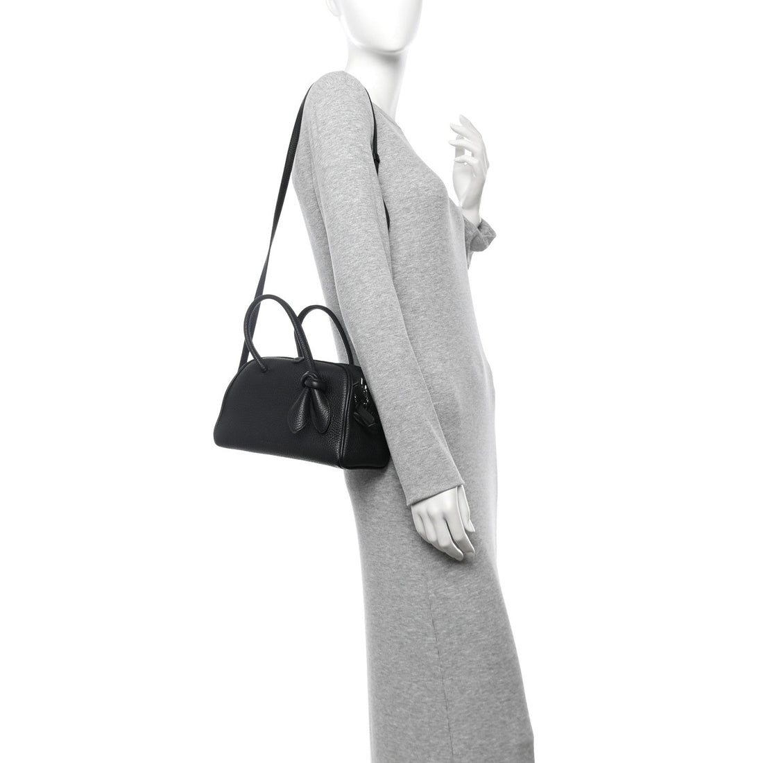 Grained Calfskin Le Petit Turismo Black