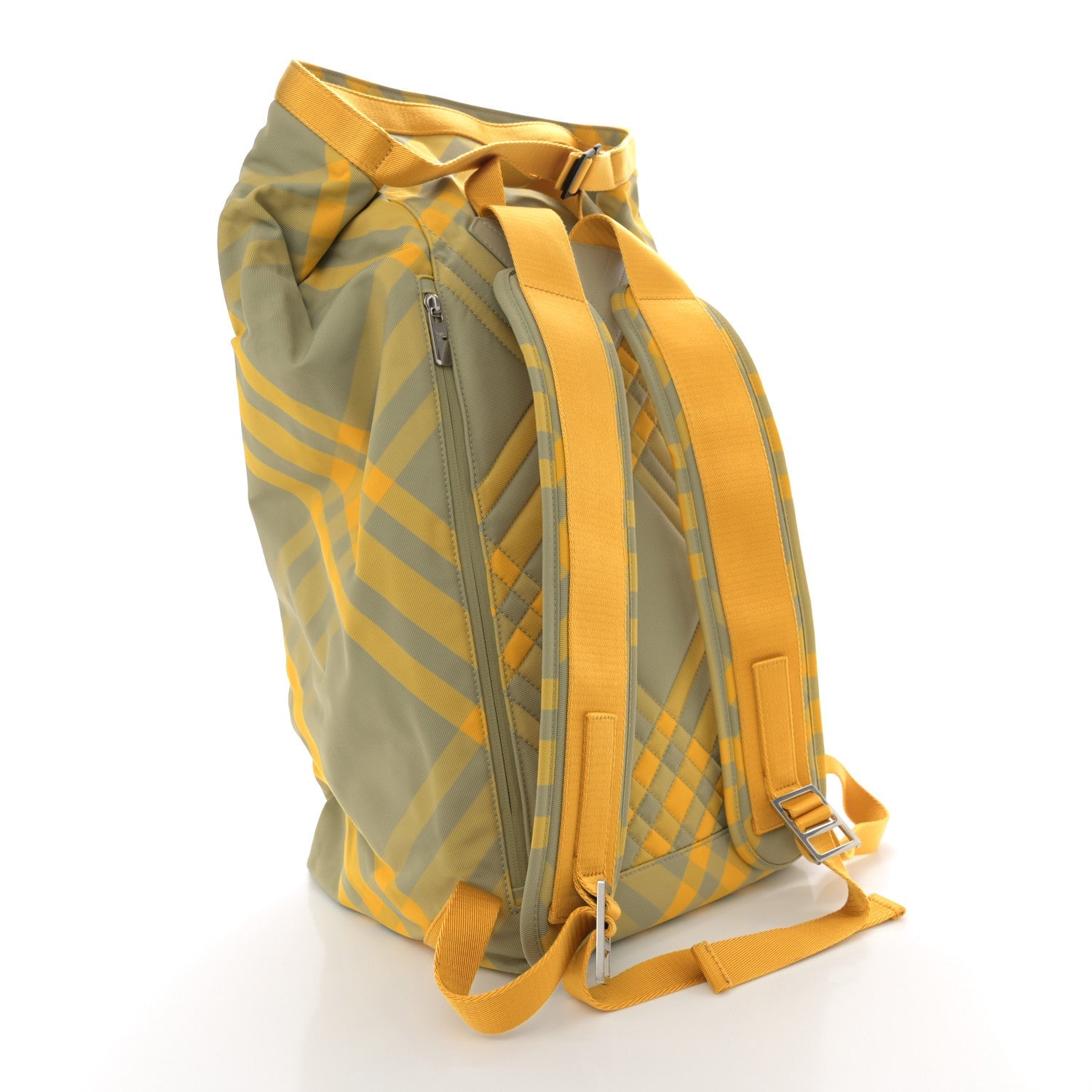 Nylon Nova Check Roll Backpack Hunter