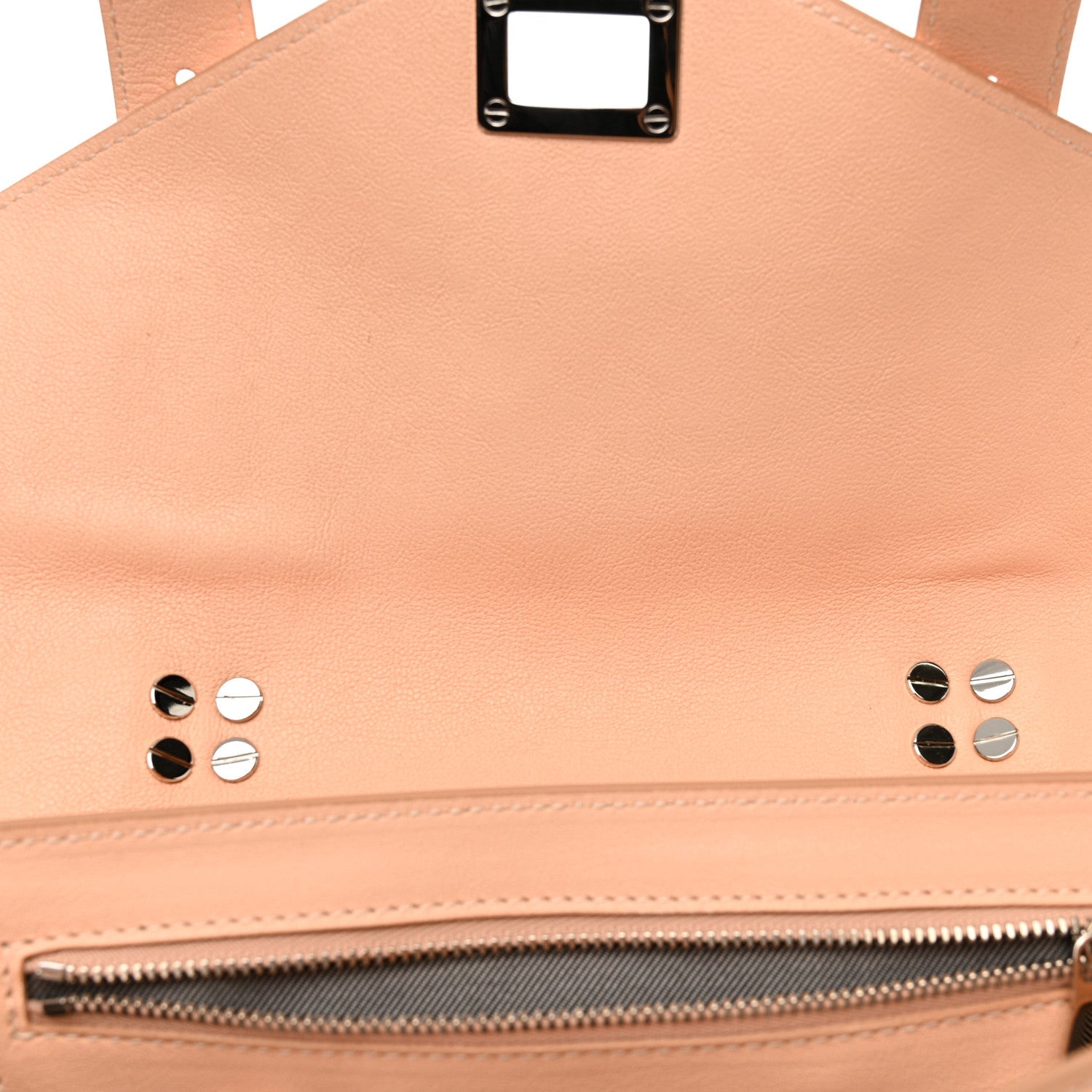 Lambskin Tiny PS1 Satchel Peach