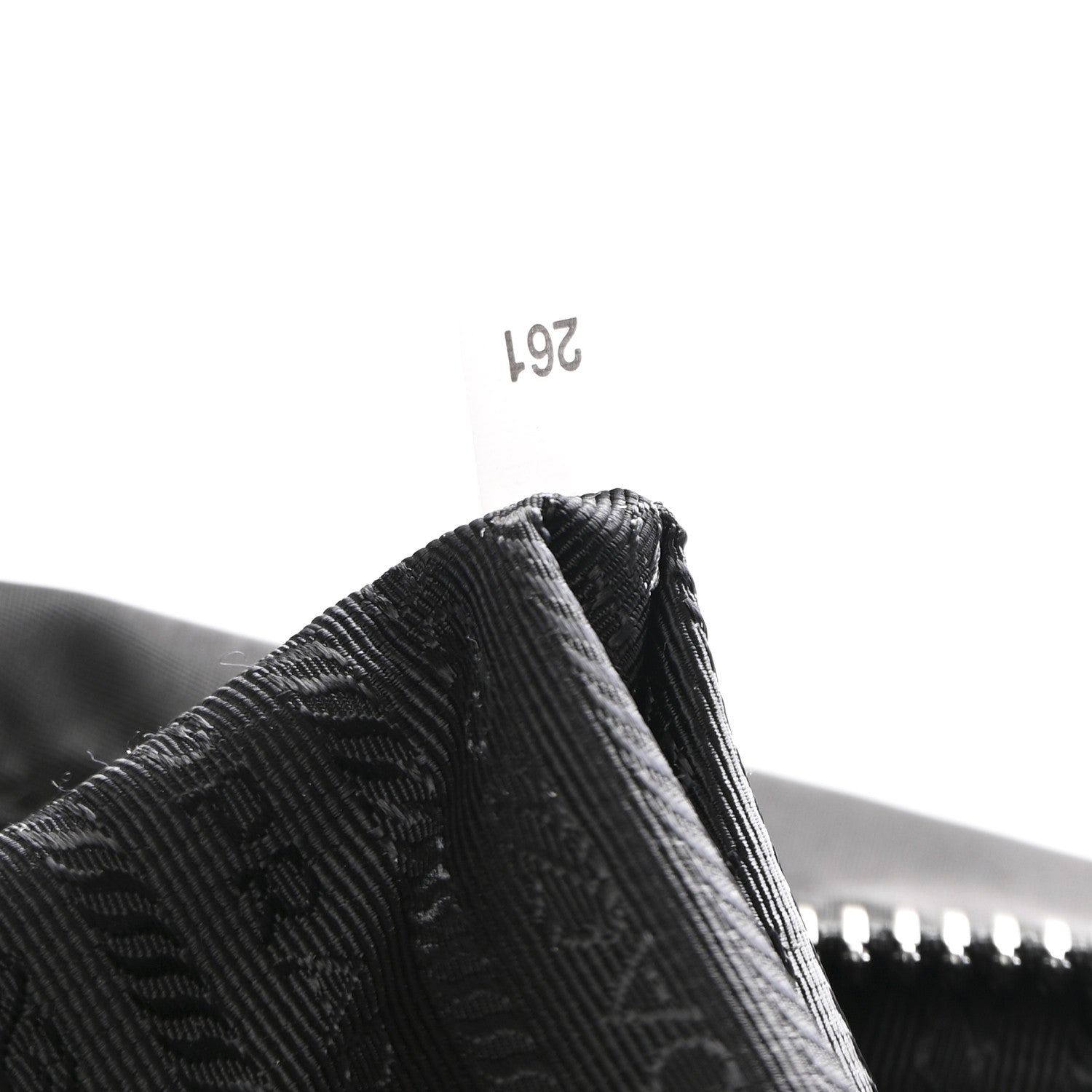 Tessuto Nylon Saffiano Trolley Rolling Suitcase Luggage Black