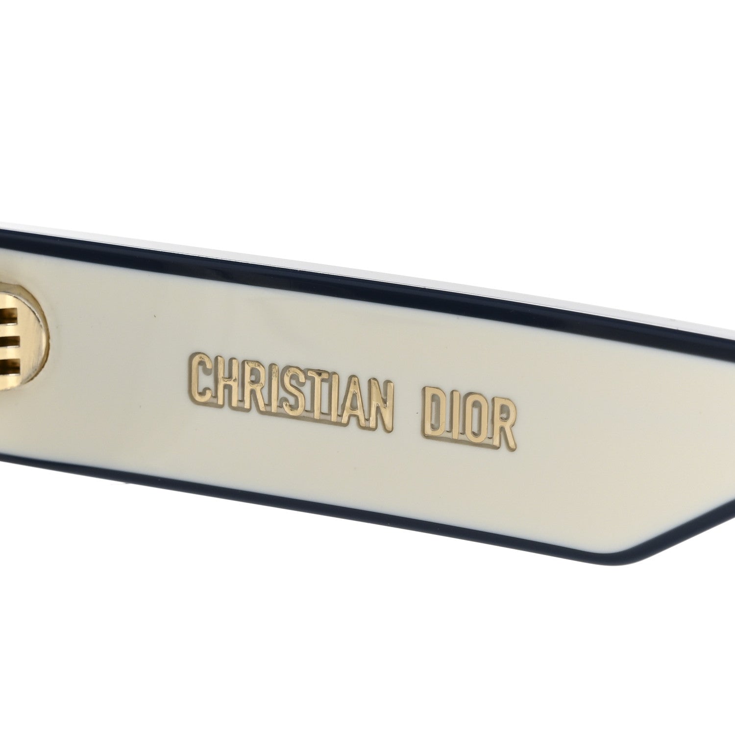 Diorpacific S1U Square Sunglasses White Blue