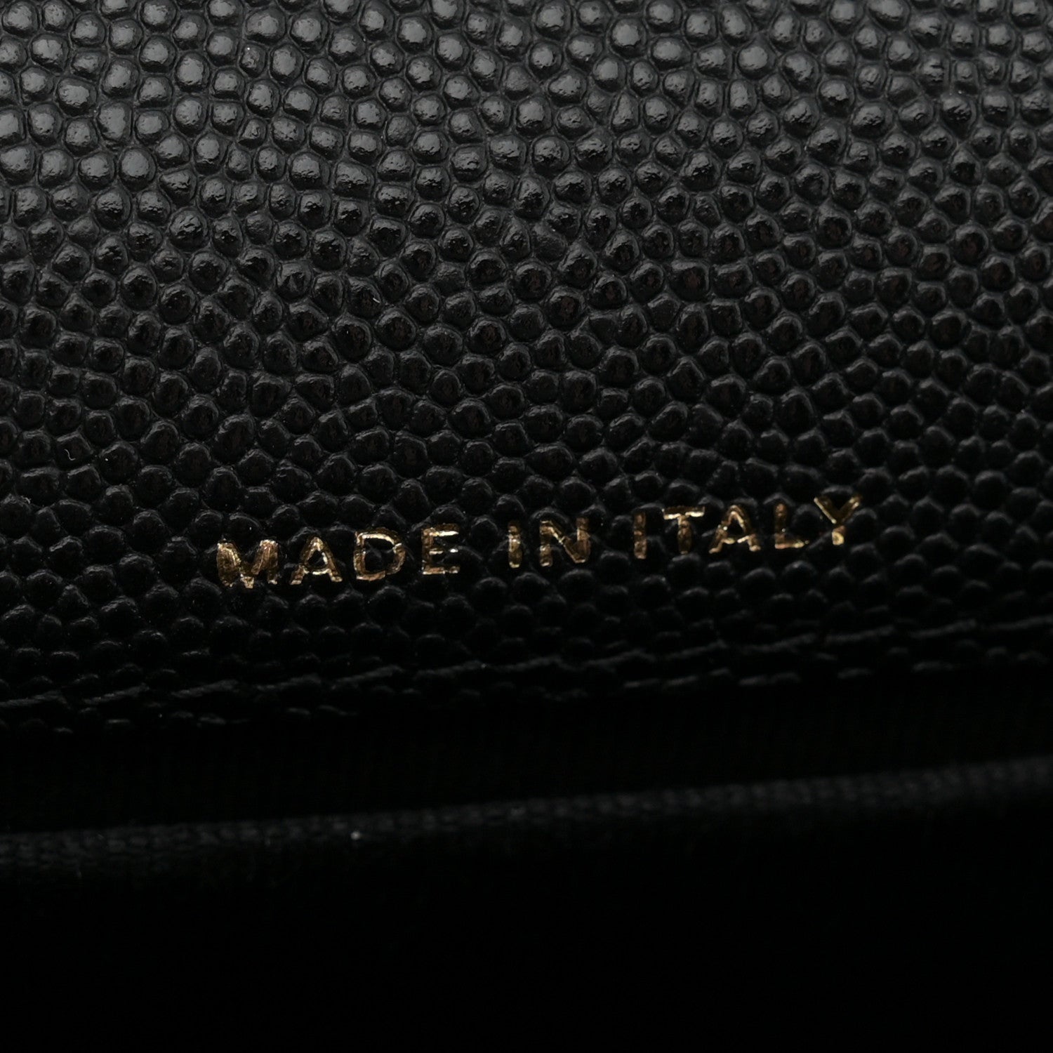 Caviar Quilted Pocket Twins Clutch With Chain Black