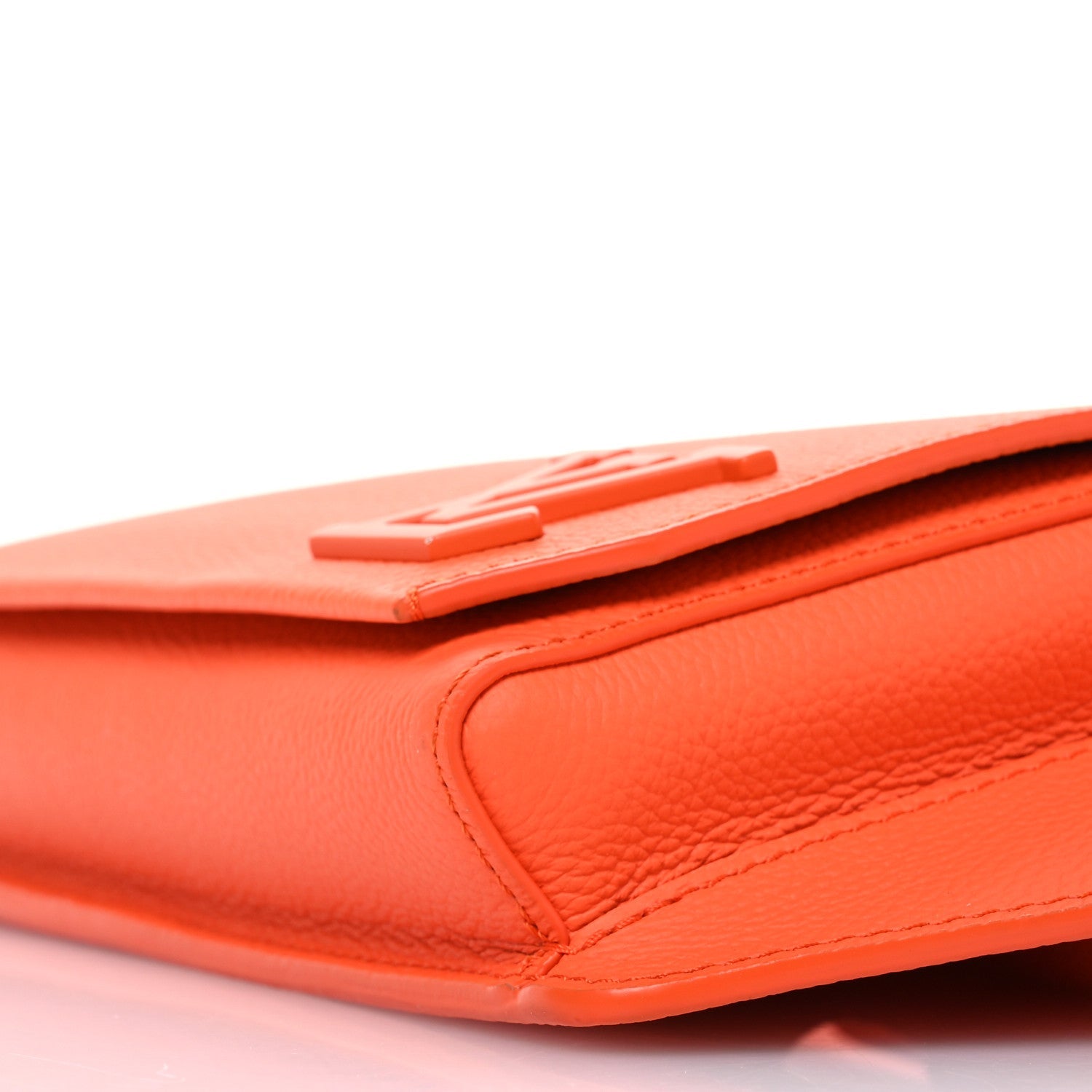 Grained Calfskin Aerogram New Sling Orange
