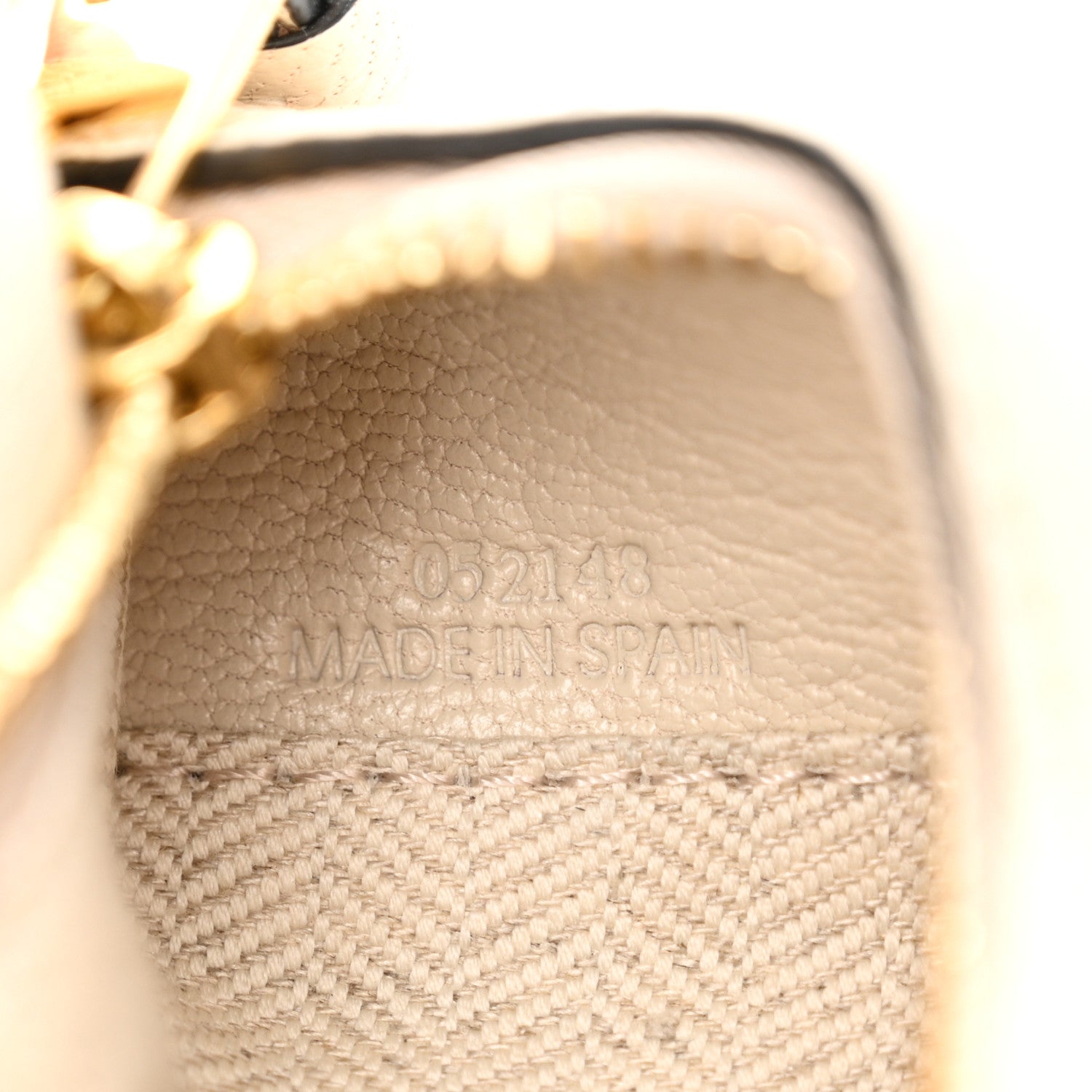 Calfskin Mini Puzzle Edge Bag Piedra