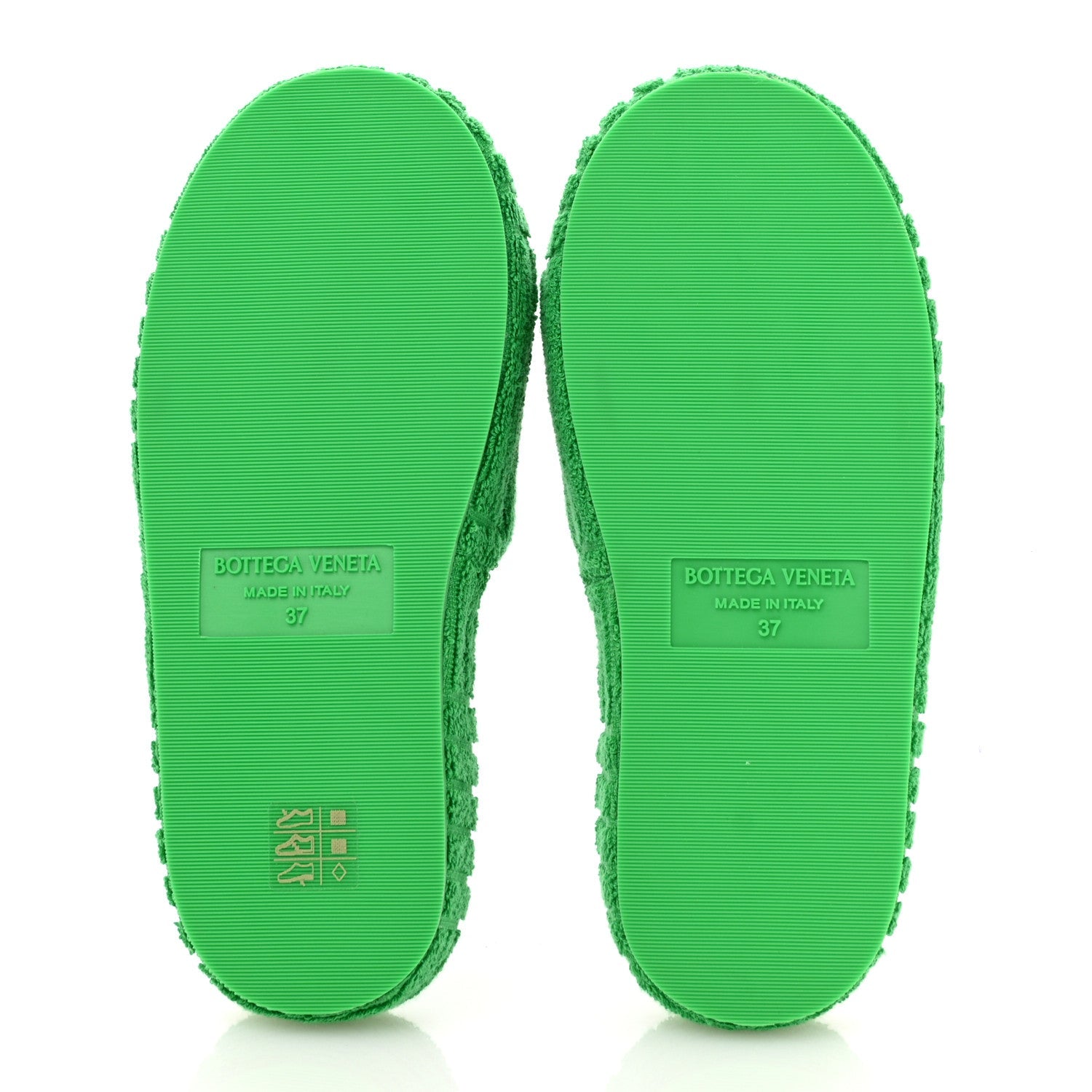 Resort Sponge Slides Sandals 37 Grass