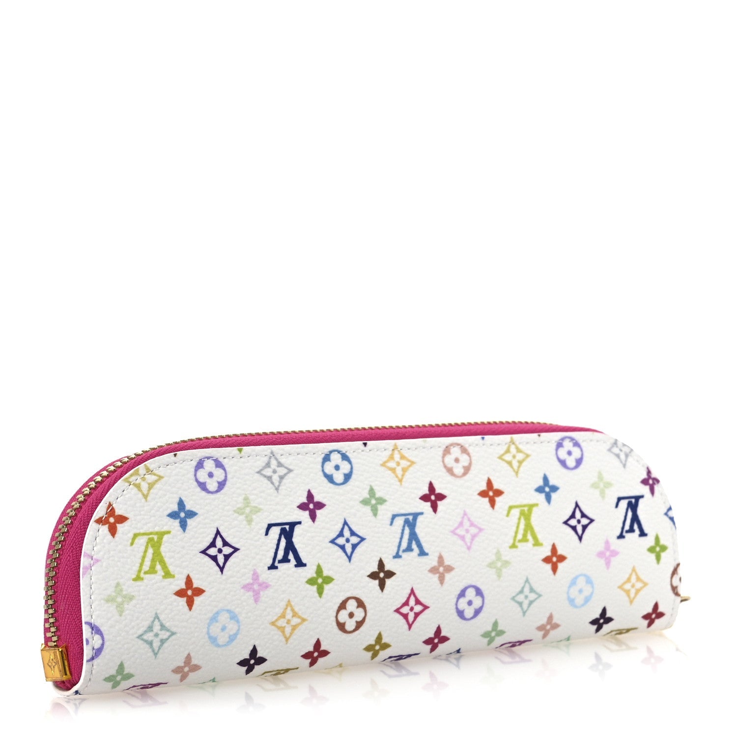 LV X TM Monogram Multicolor Charlotte Pencil Pouch Fuchsia