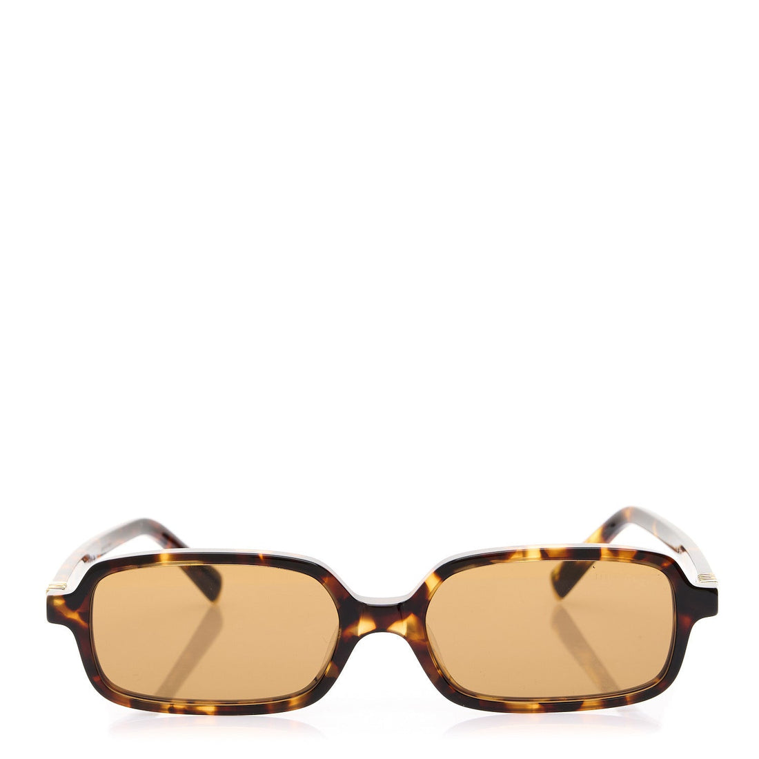 Acetate Rectangle Regard Sunglasses SMU11Z Camel Beige